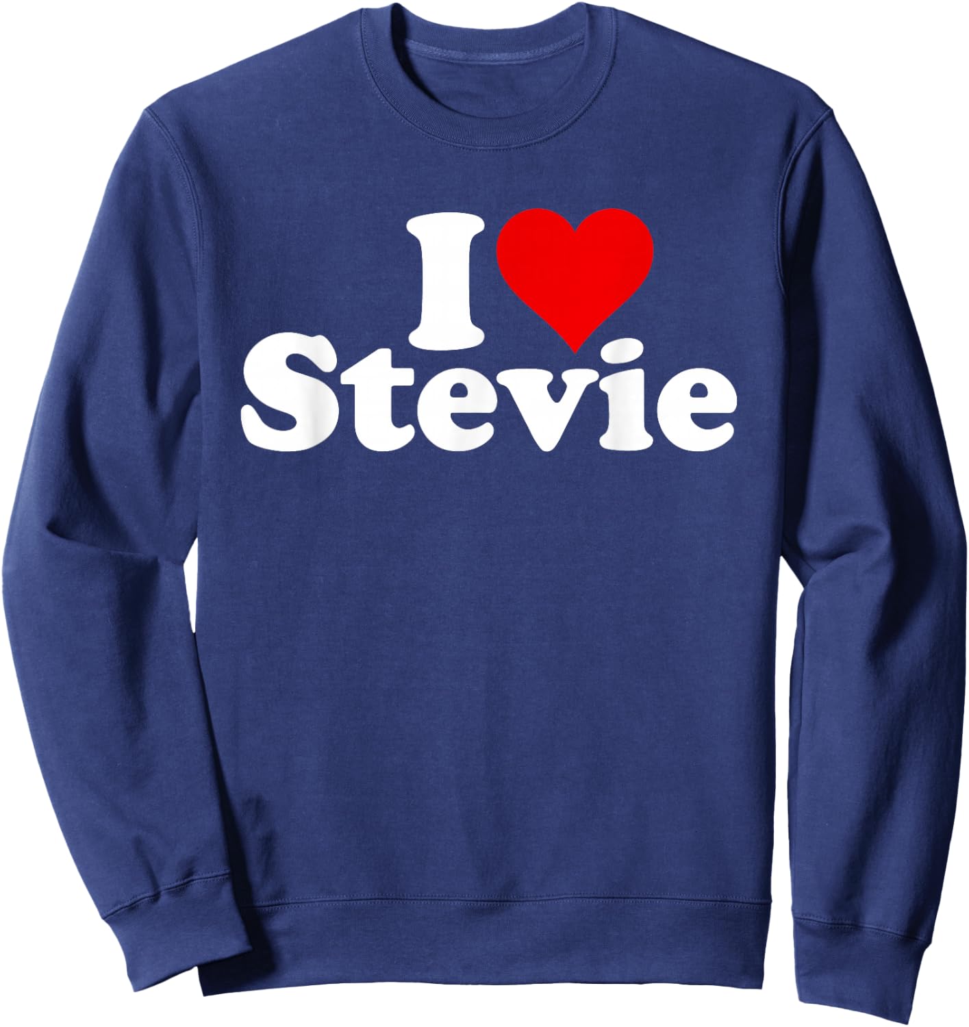 I Love Heart Stevie Sweatshirt - Sweatshirt | Navy