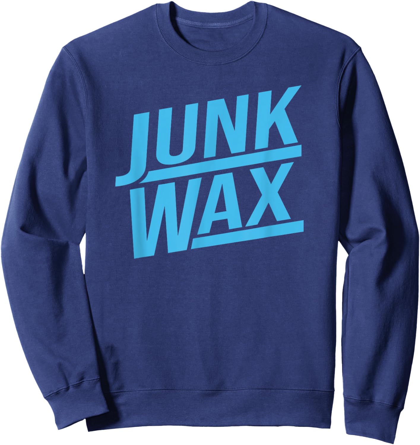 Junk Wax Funny Baseball Card Collector Trading Cards Sweatshirt - Sweatshirt | Navy