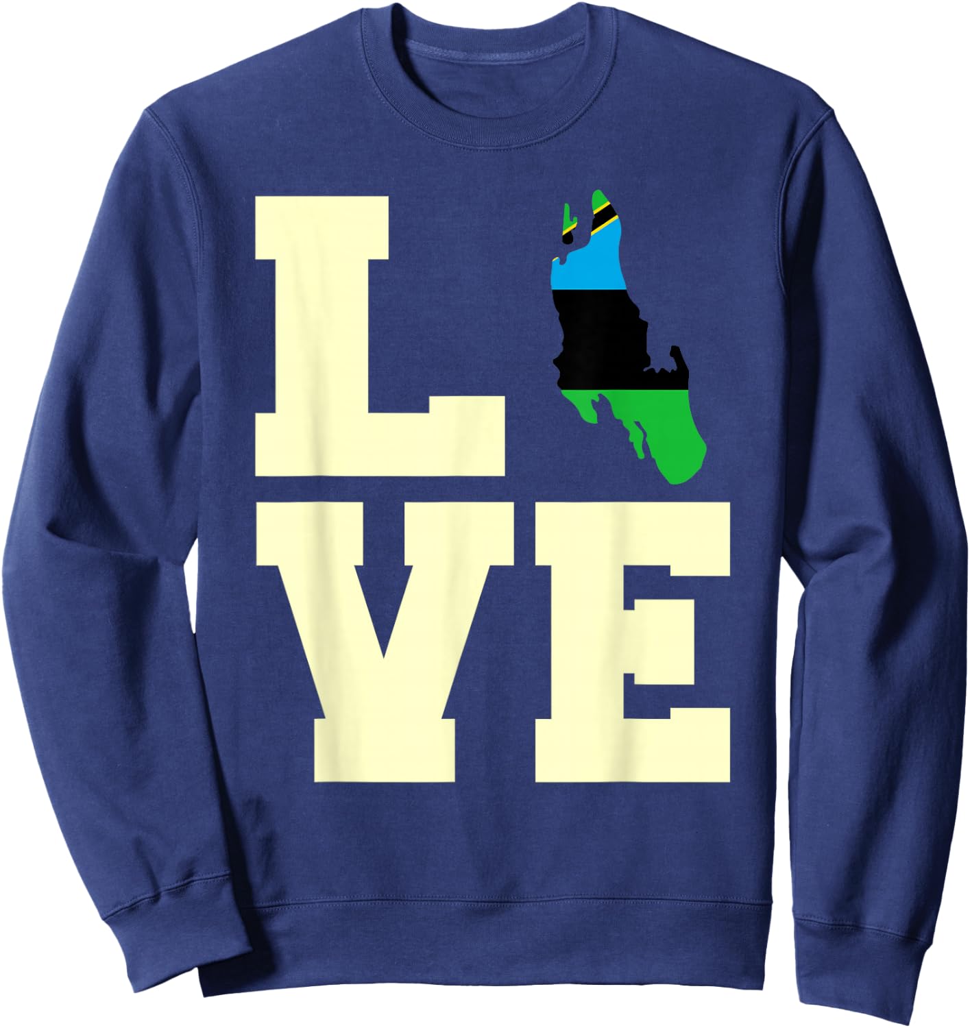 Love Zanzibar Sweatshirt - Sweatshirt | Navy