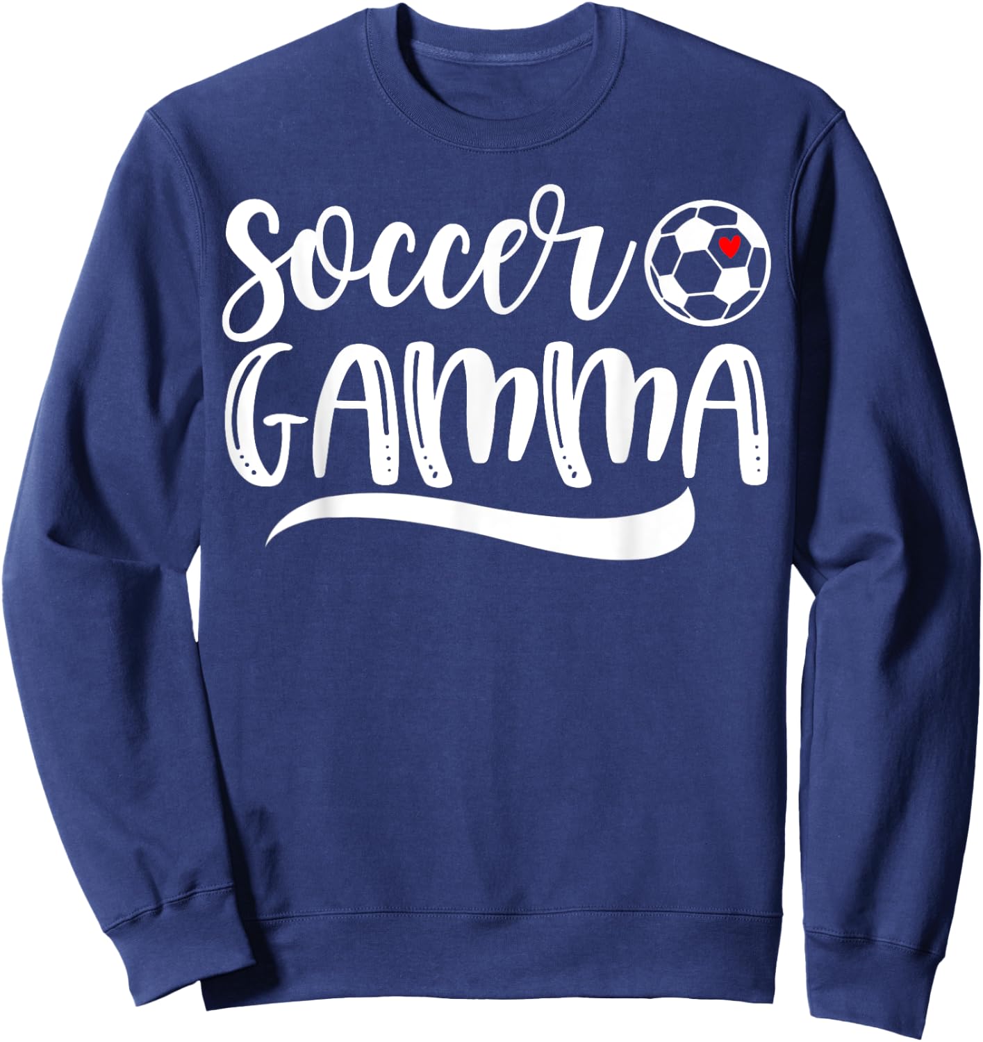 Funny Soccer Gamma Soccer Lover Mother's Day Sweatshirt - Sweatshirt | Navy