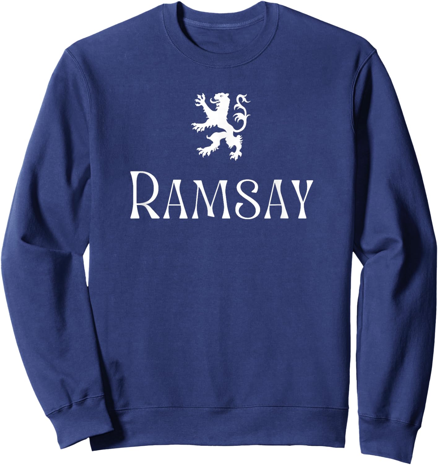 Ramsay Clan Scottish Family Name Scotland Heraldry Sweatshirt - Sweatshirt | Navy