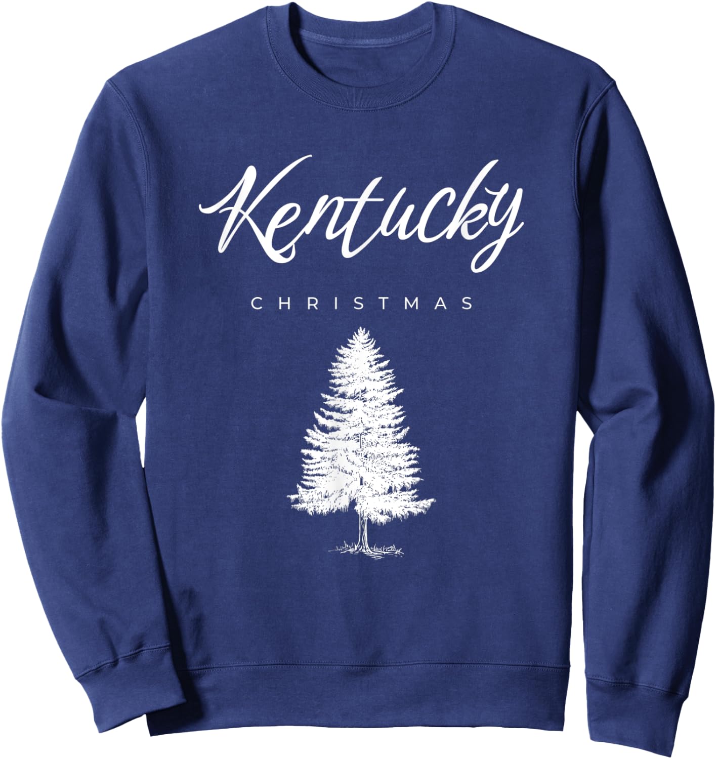 Kentucky Christmas Sweatshirt - Sweatshirt | Navy