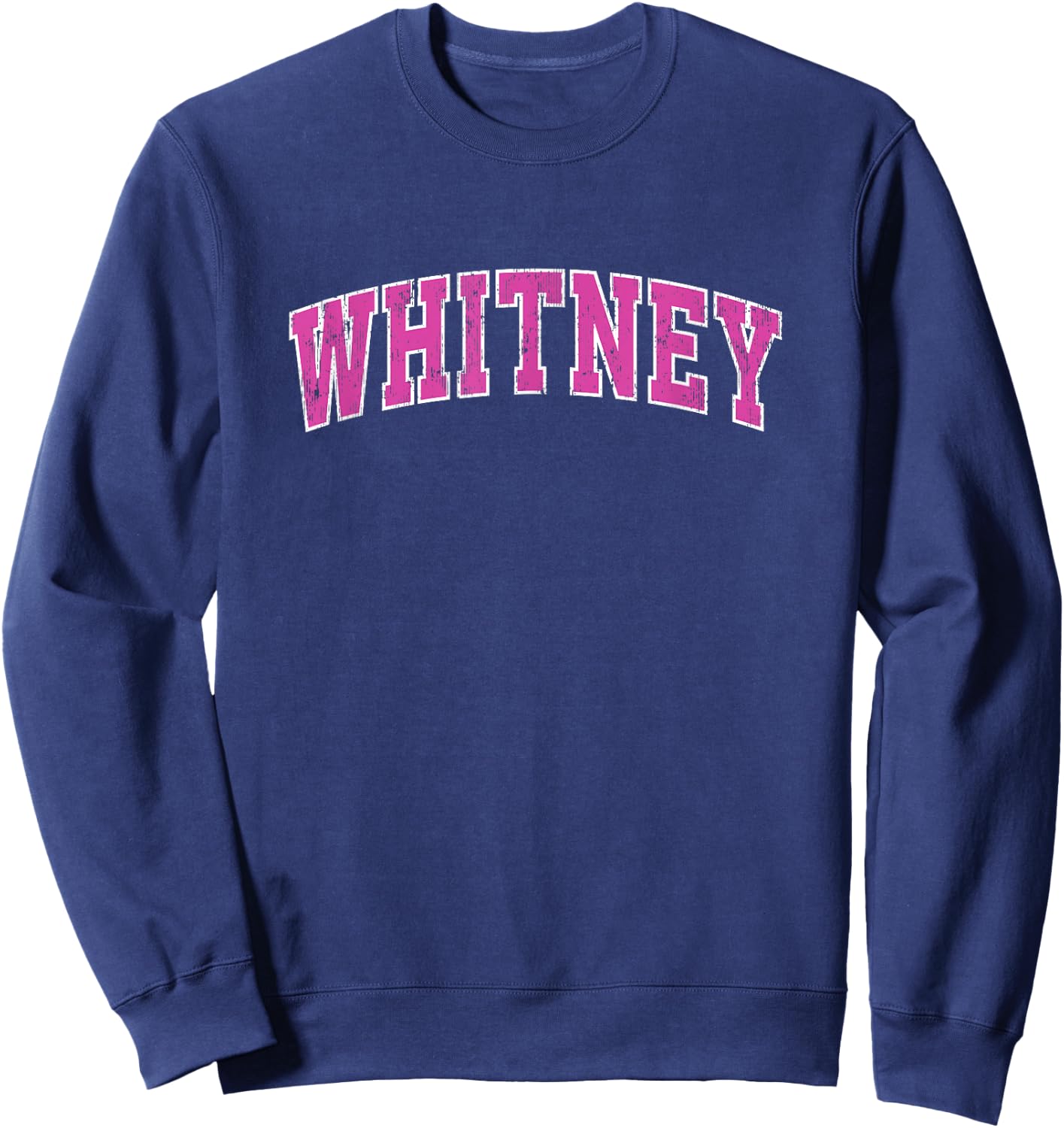 Whitney Nevada NV Vintage Sports Design Pink Design Sweatshirt - Sweatshirt | Navy