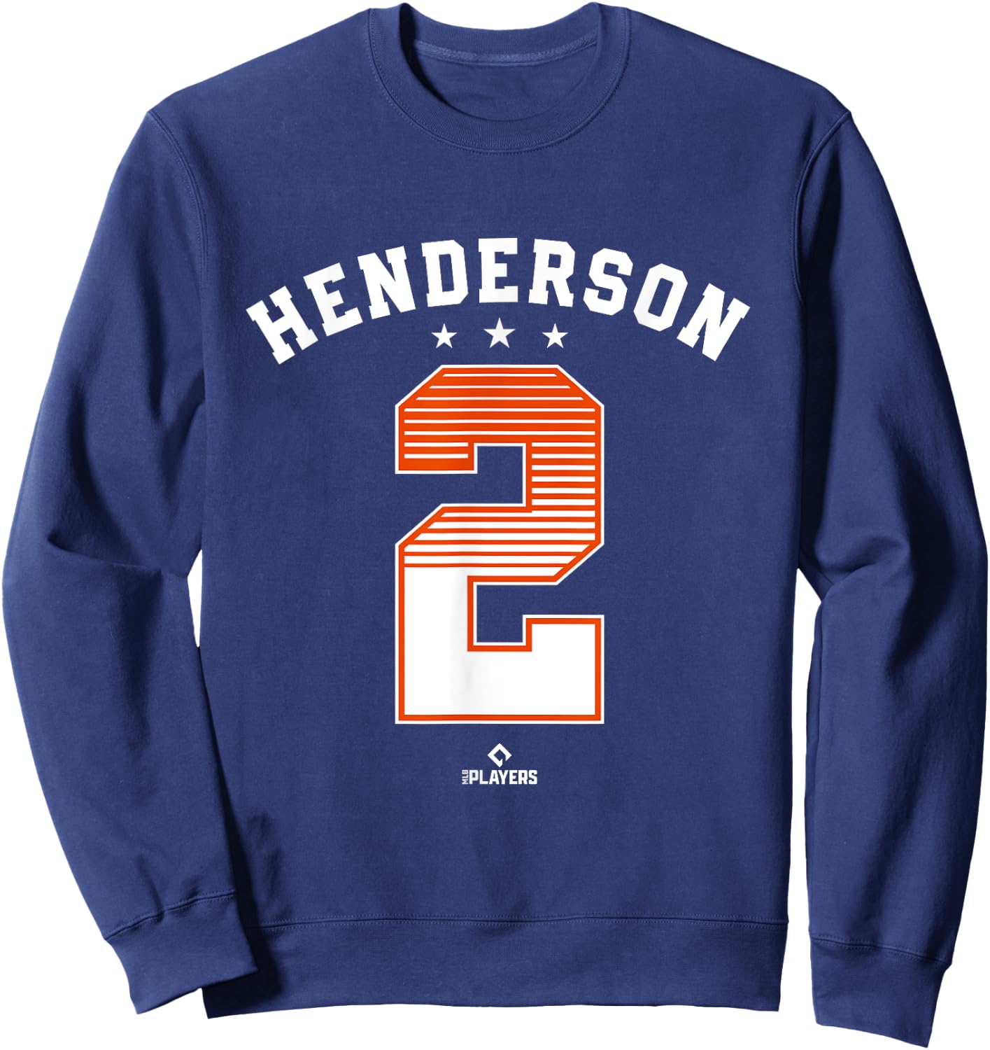 Gunnar Henderson 2 Baltimore MLBPA Sweatshirt - Sweatshirt | Navy