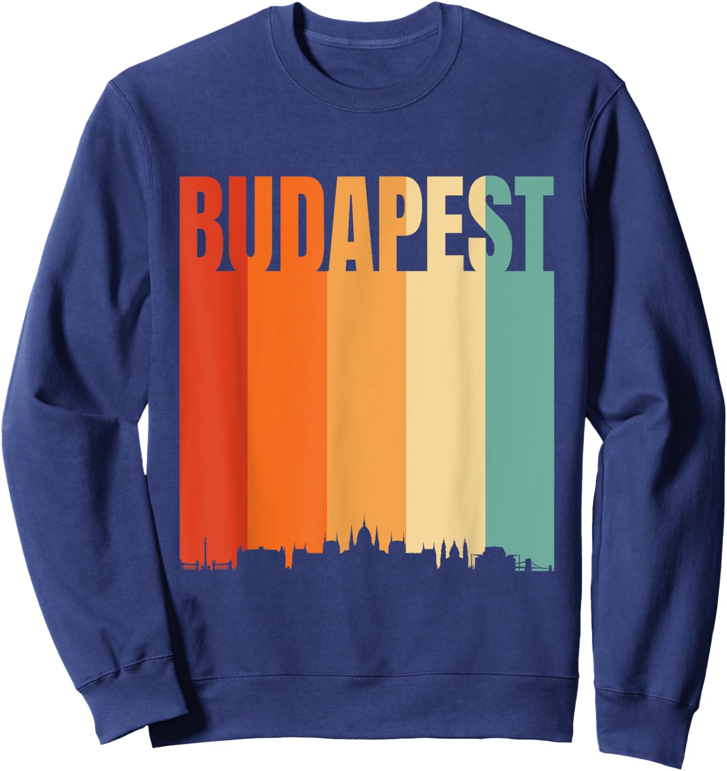 Beauty Of Budapest Sweatshirt - Sweatshirt | Navy