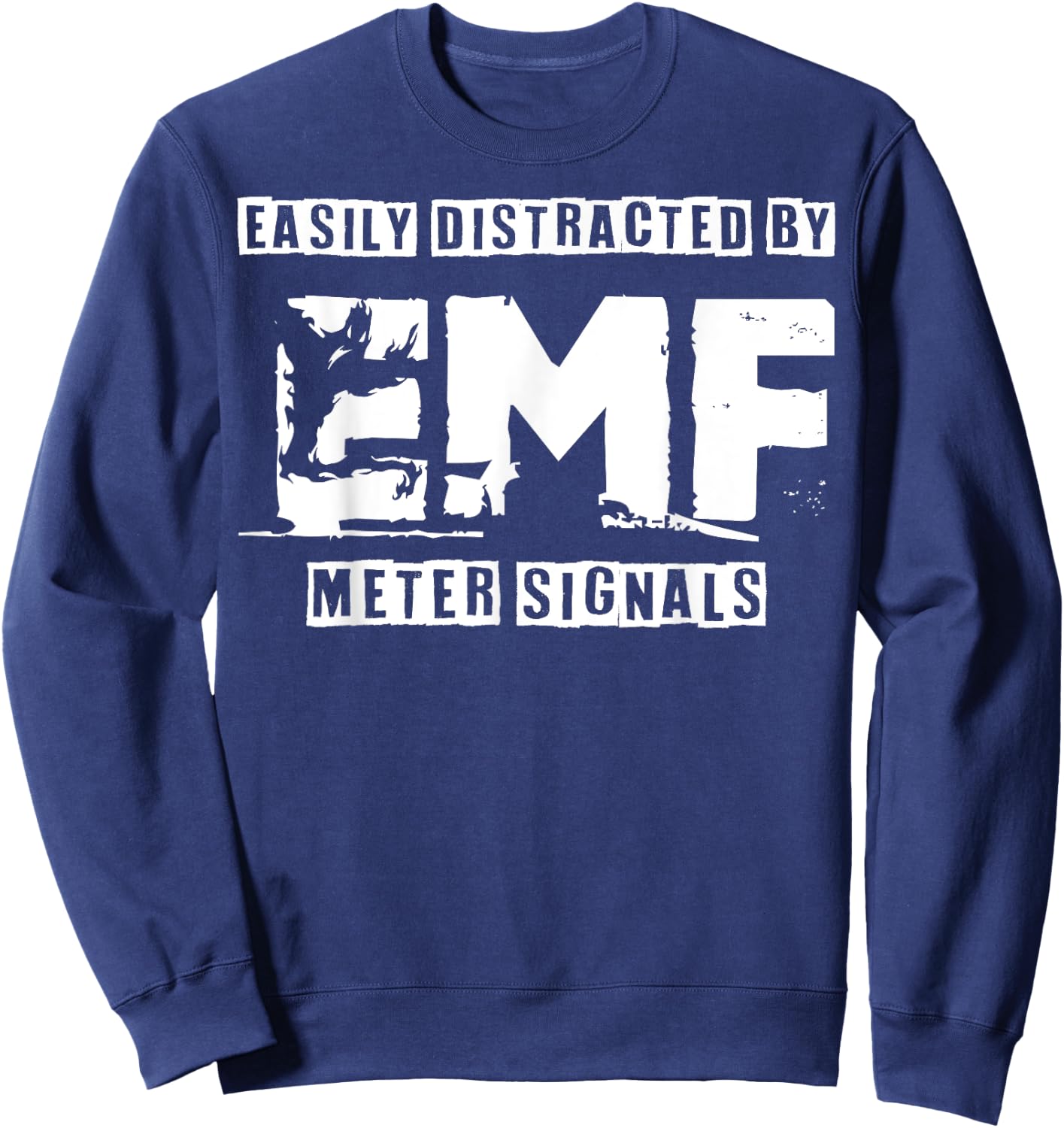 Phasmophobia - Ghost Hunter - Paranormal Investigator Sweatshirt - Sweatshirt | Navy