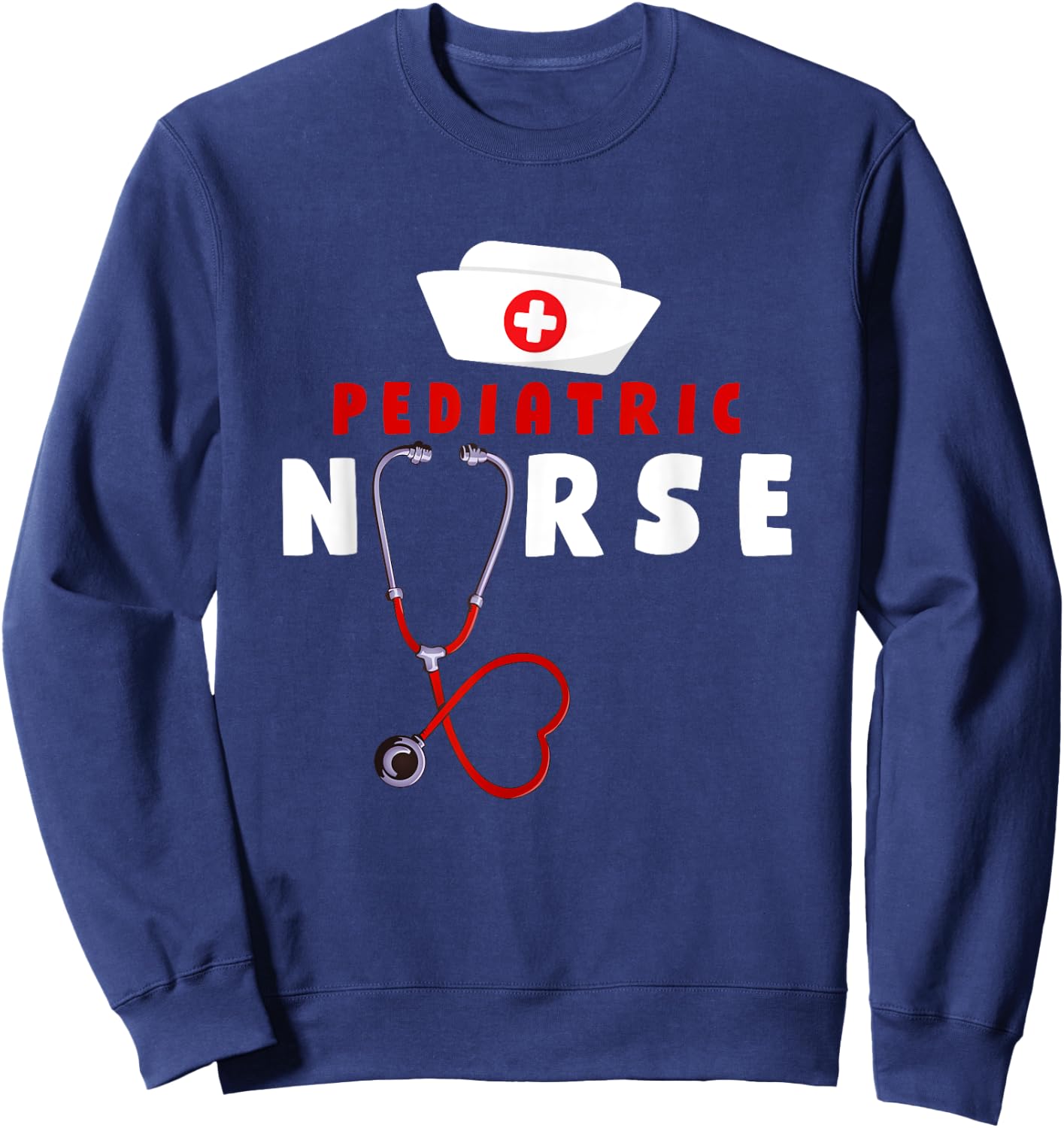 Pediatric Nurse Sweatshirt - Sweatshirt | Navy