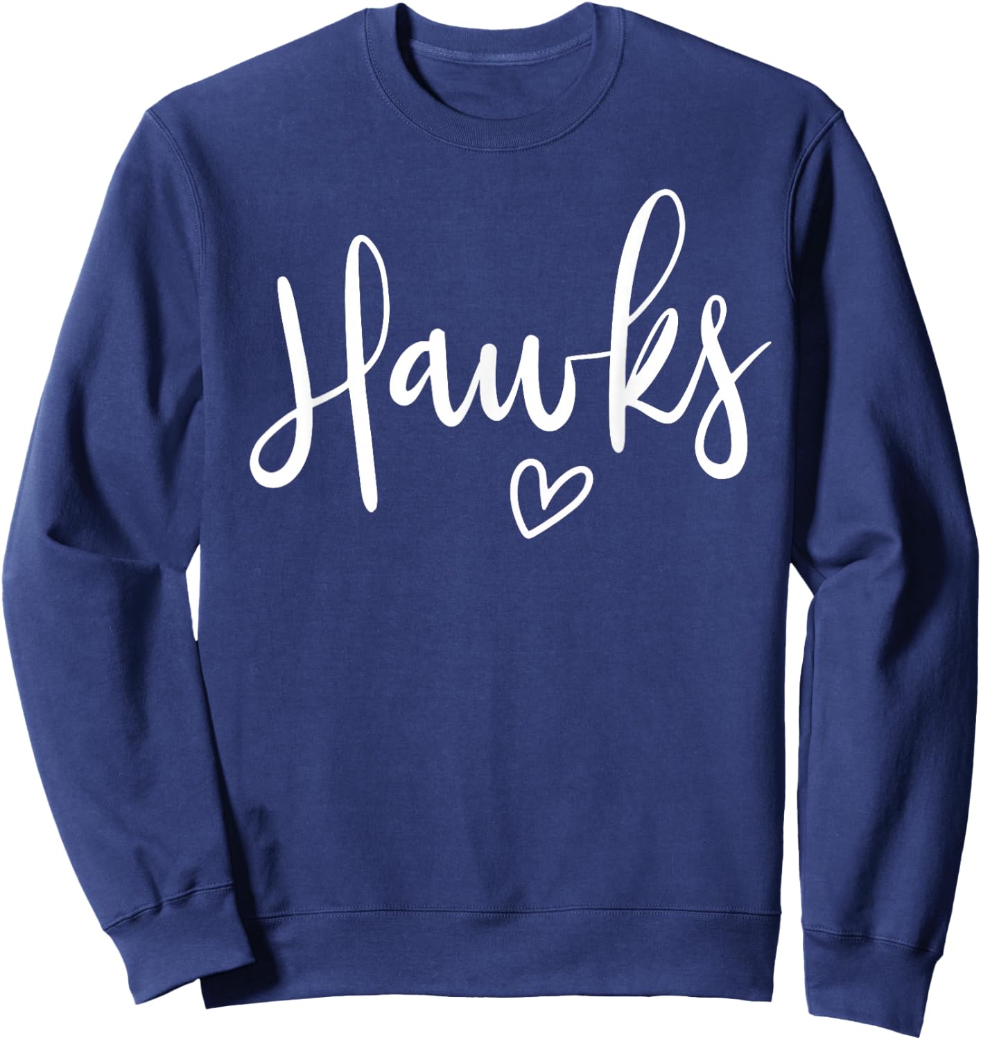 Hawks High School Hawks Sports Team Women's Hawks Sweatshirt - Sweatshirt | Navy