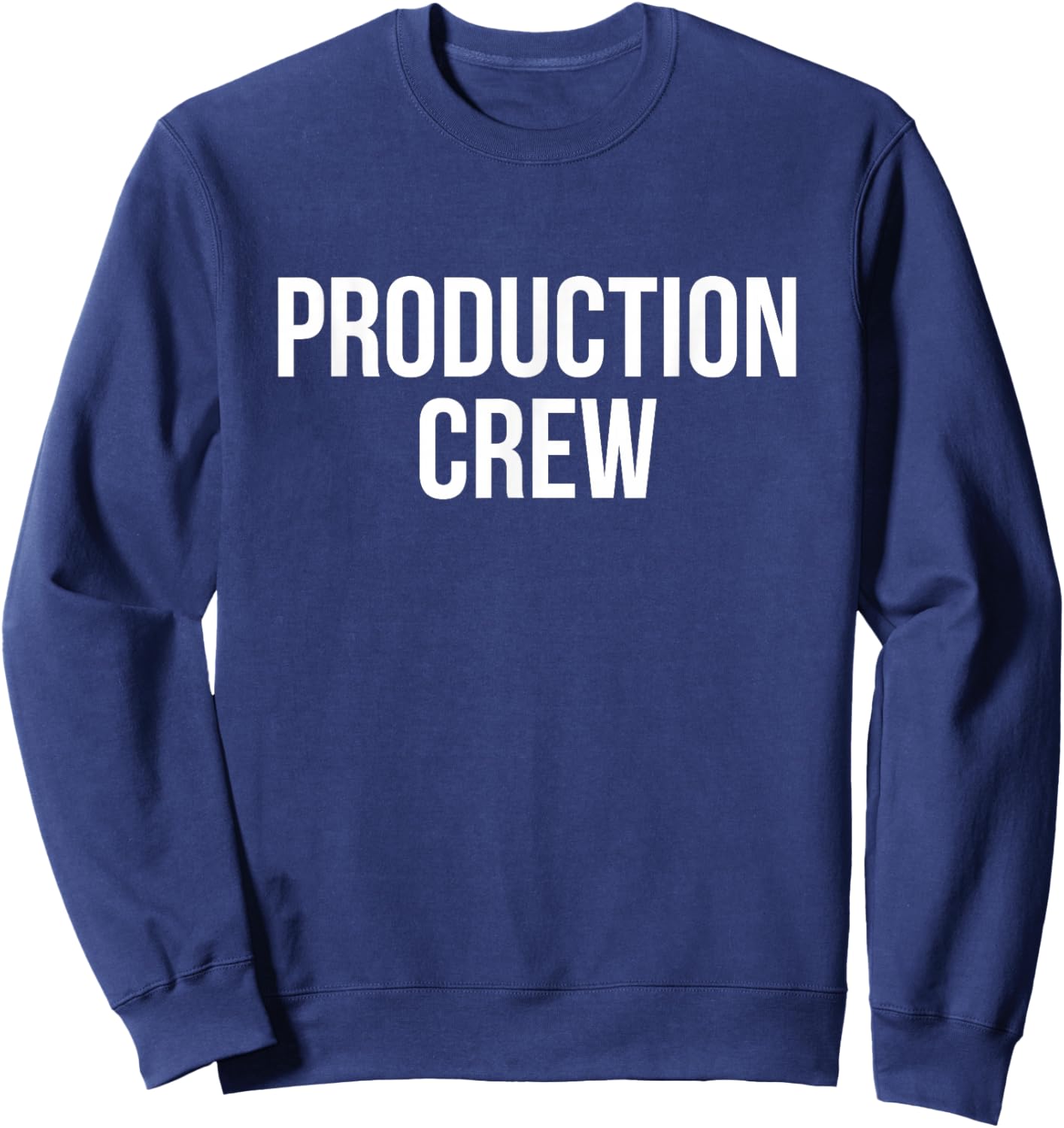 Production Crew Sweatshirt - Sweatshirt | Navy