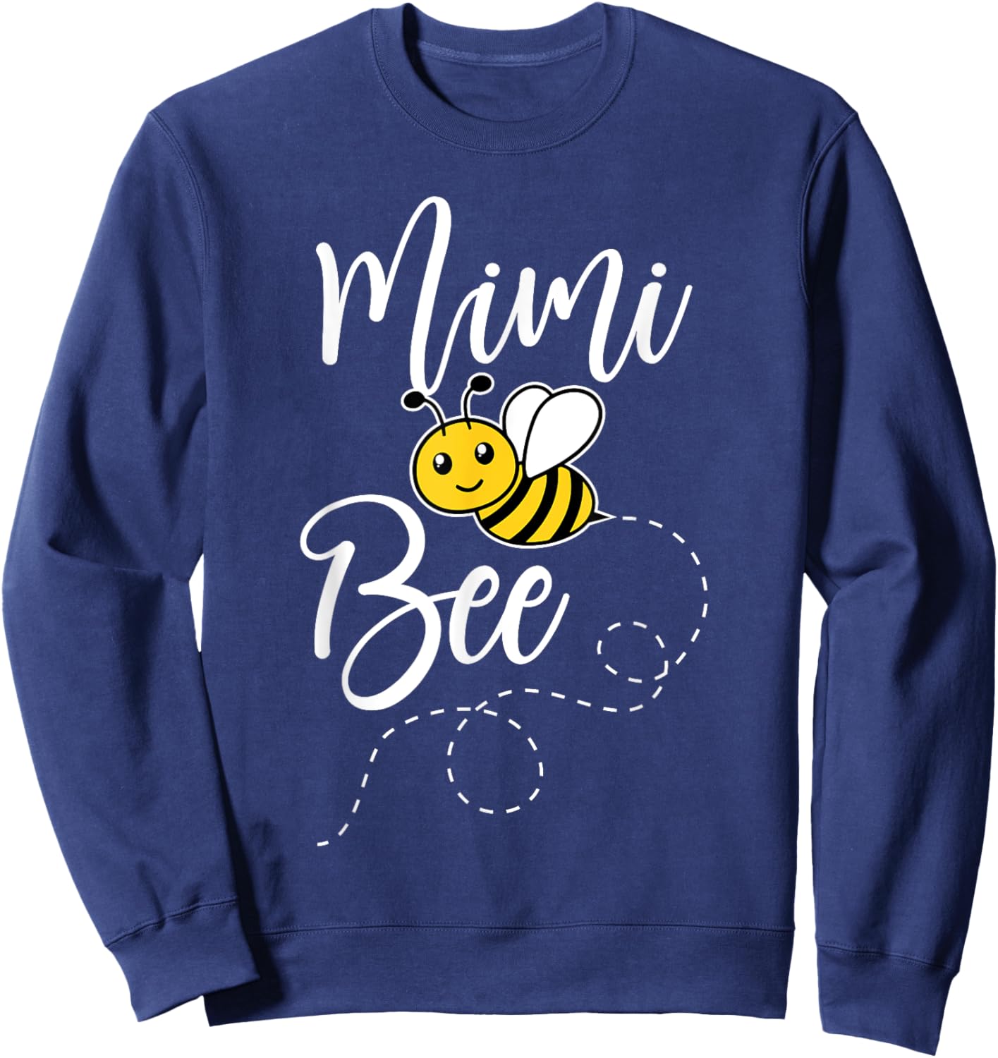 Mimi Of The Bee Day Girl Hive Family Matching Birthday Sweet Sweatshirt - Sweatshirt | Navy