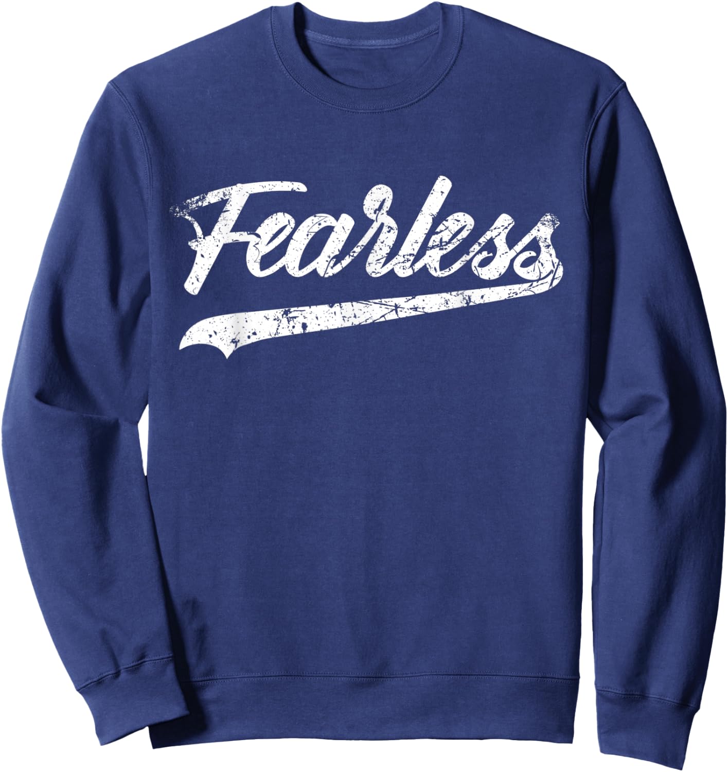 Fearless Graphic Authentic Sweatshirt - Sweatshirt | Navy