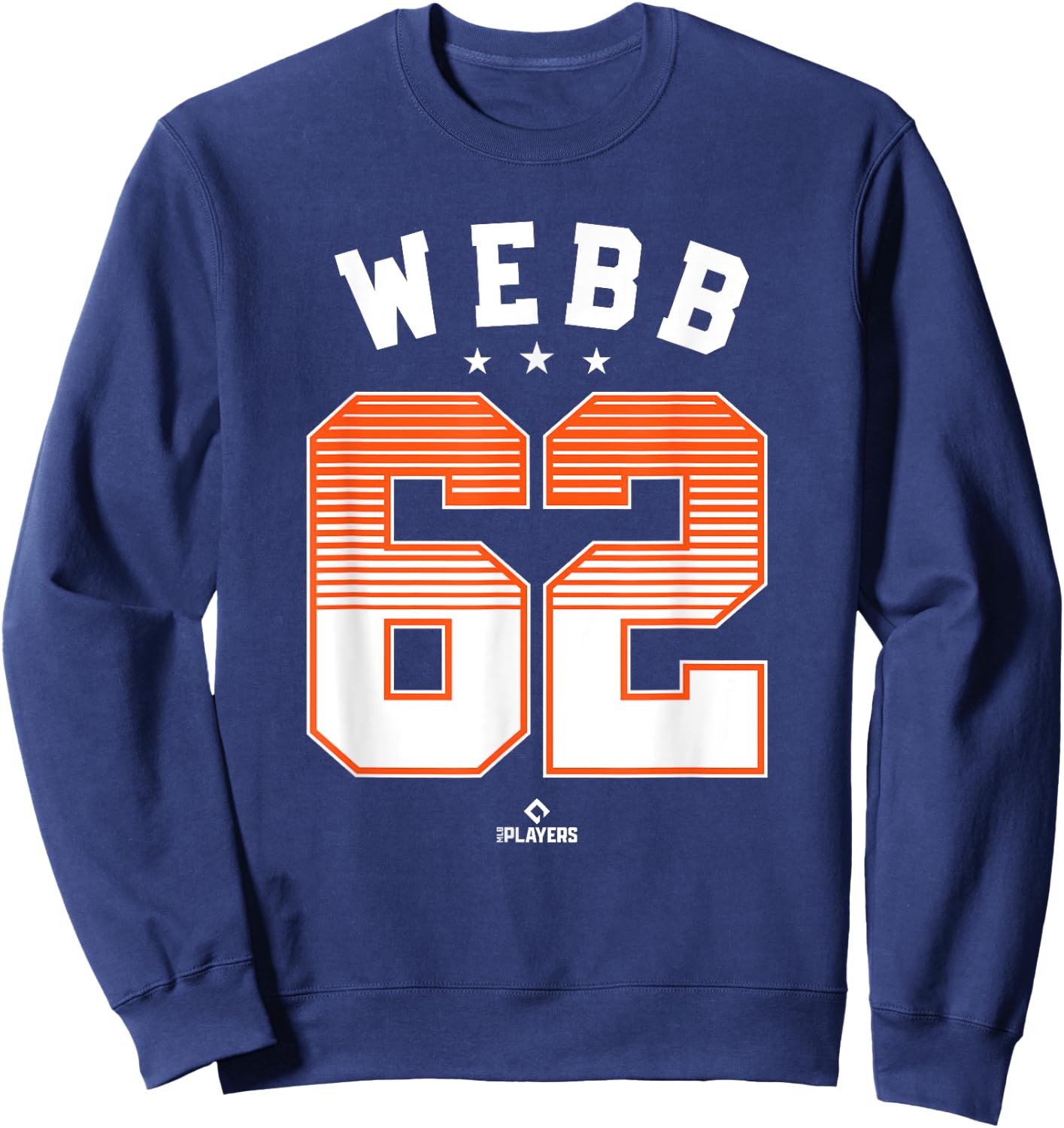 Logan Webb 62 San Francisco MLBPA Sweatshirt - Sweatshirt | Navy
