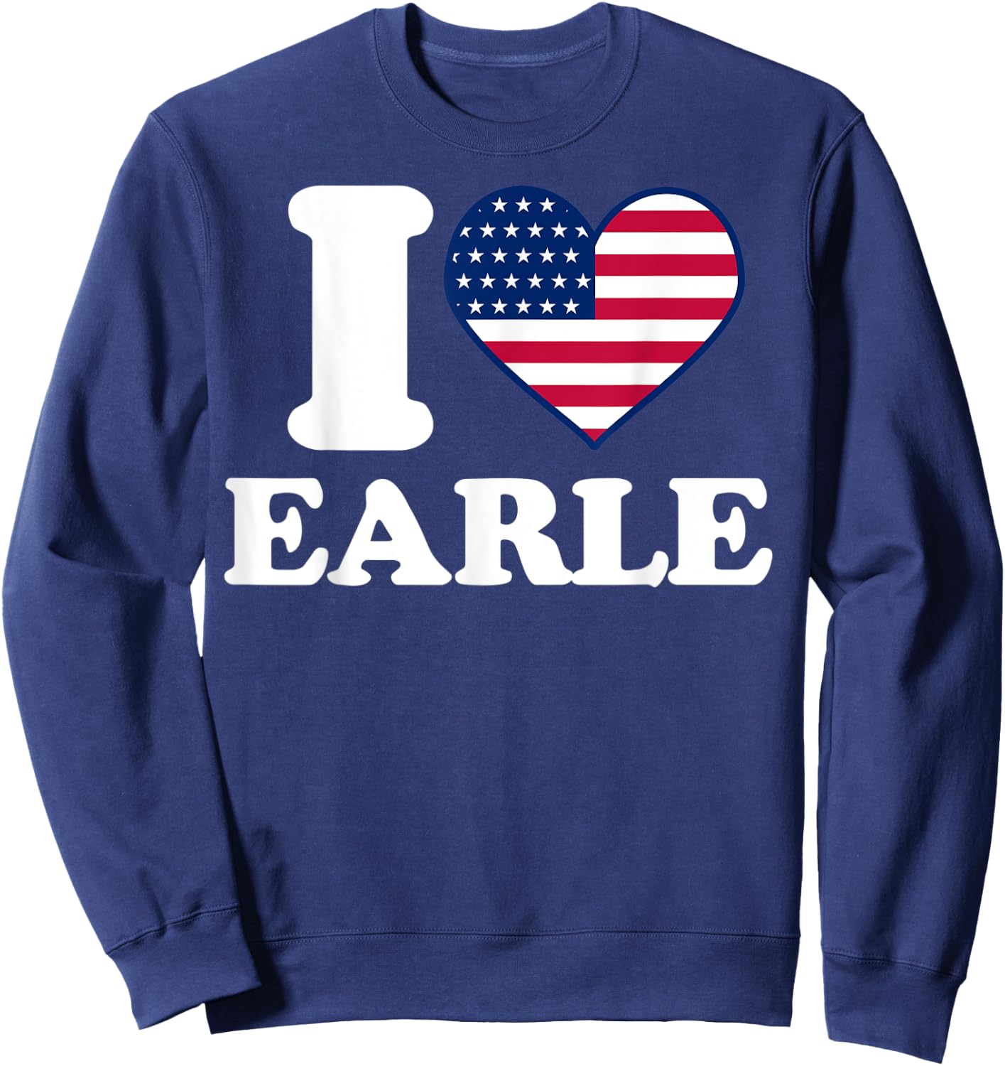 I love Earle I heart Earle Sweatshirt - Sweatshirt | Navy