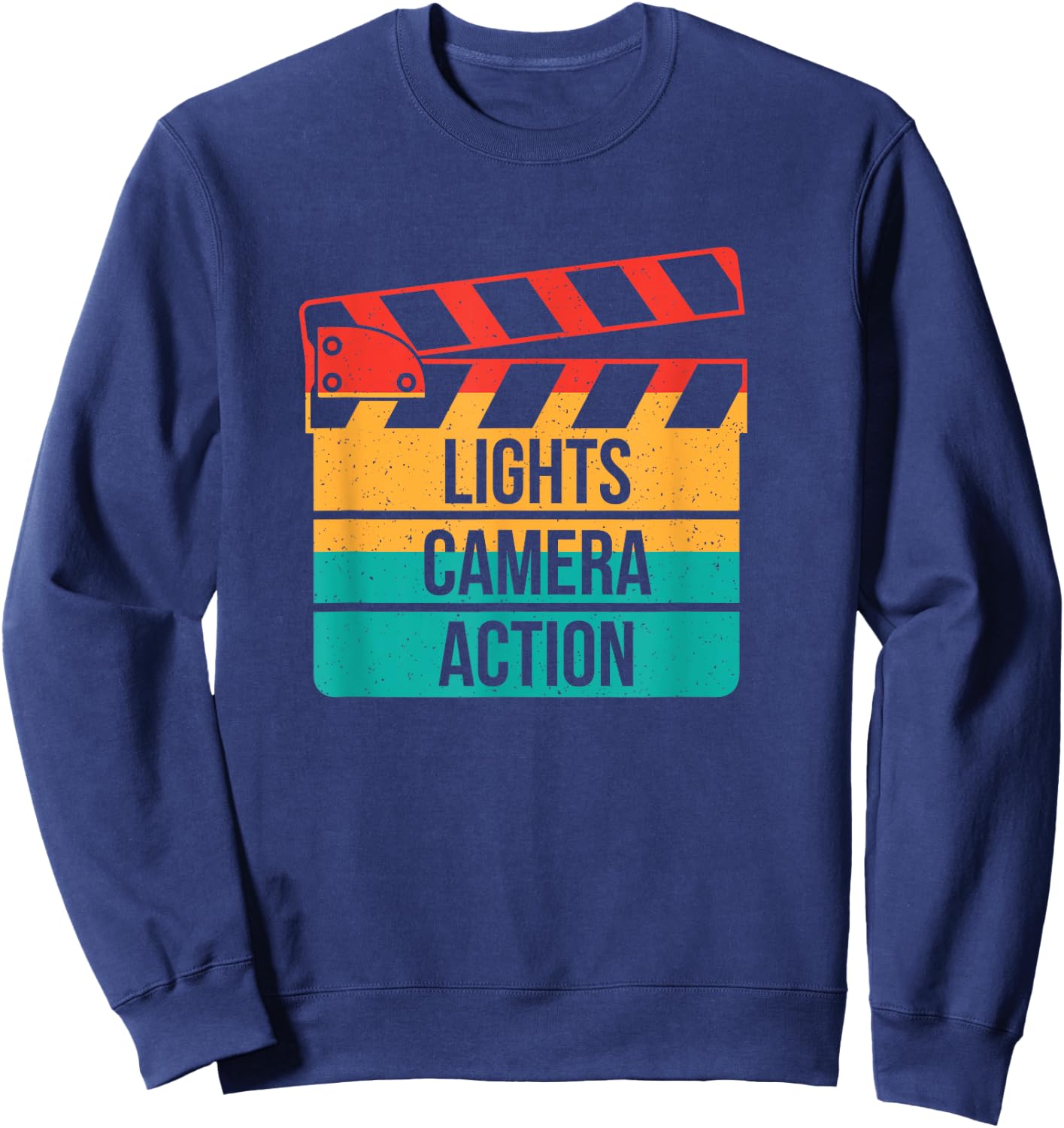 Movie Producer Video Production Filmmaker Film Director Sweatshirt - Sweatshirt | Navy