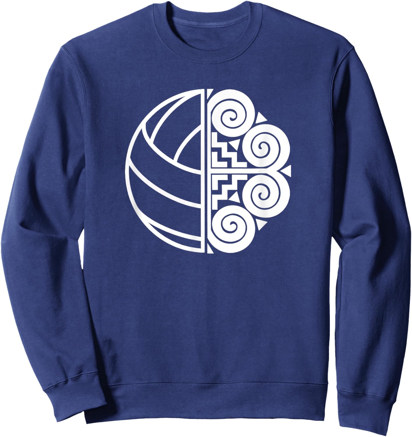 Volleyball Hmong Inspired Sweatshirt - Sweatshirt | Navy