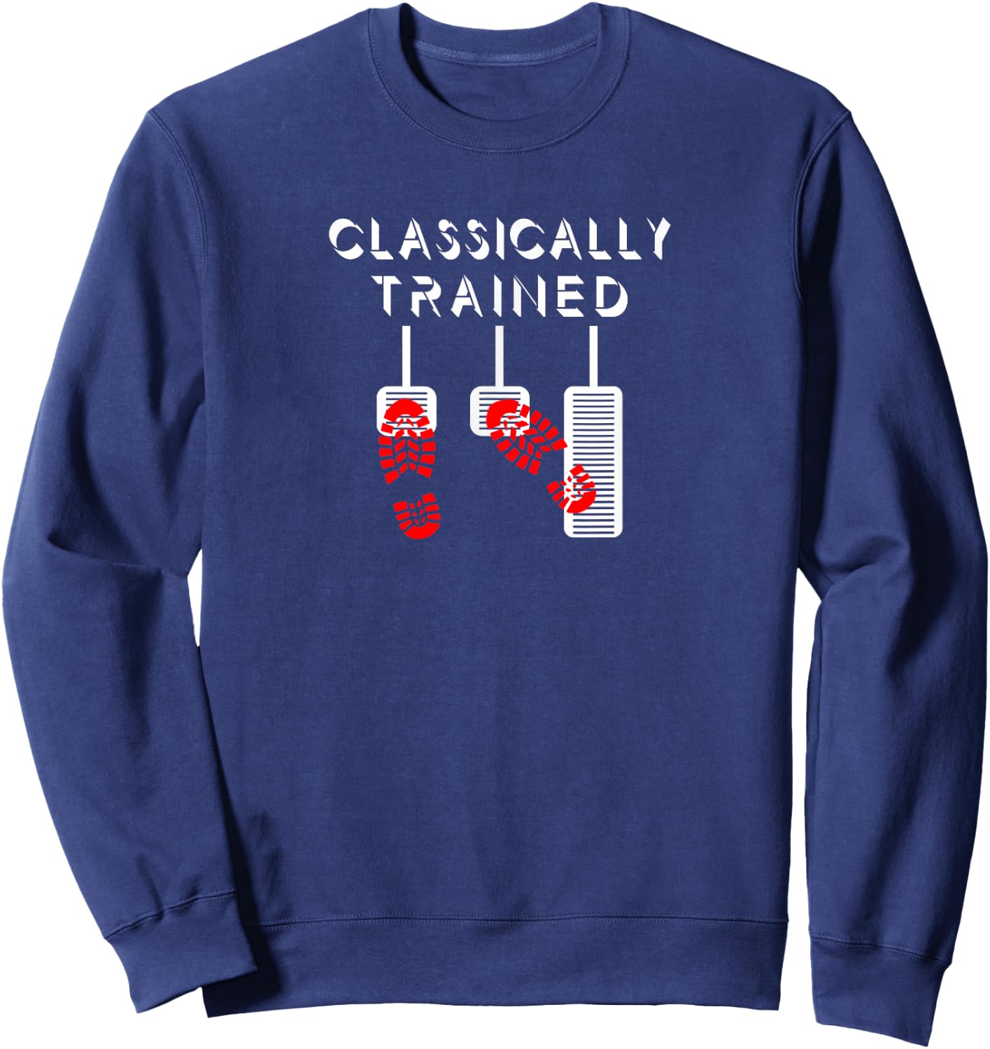 Manual Gear Shift Billet Shift Manual Transmission Sweatshirt - Sweatshirt | Navy