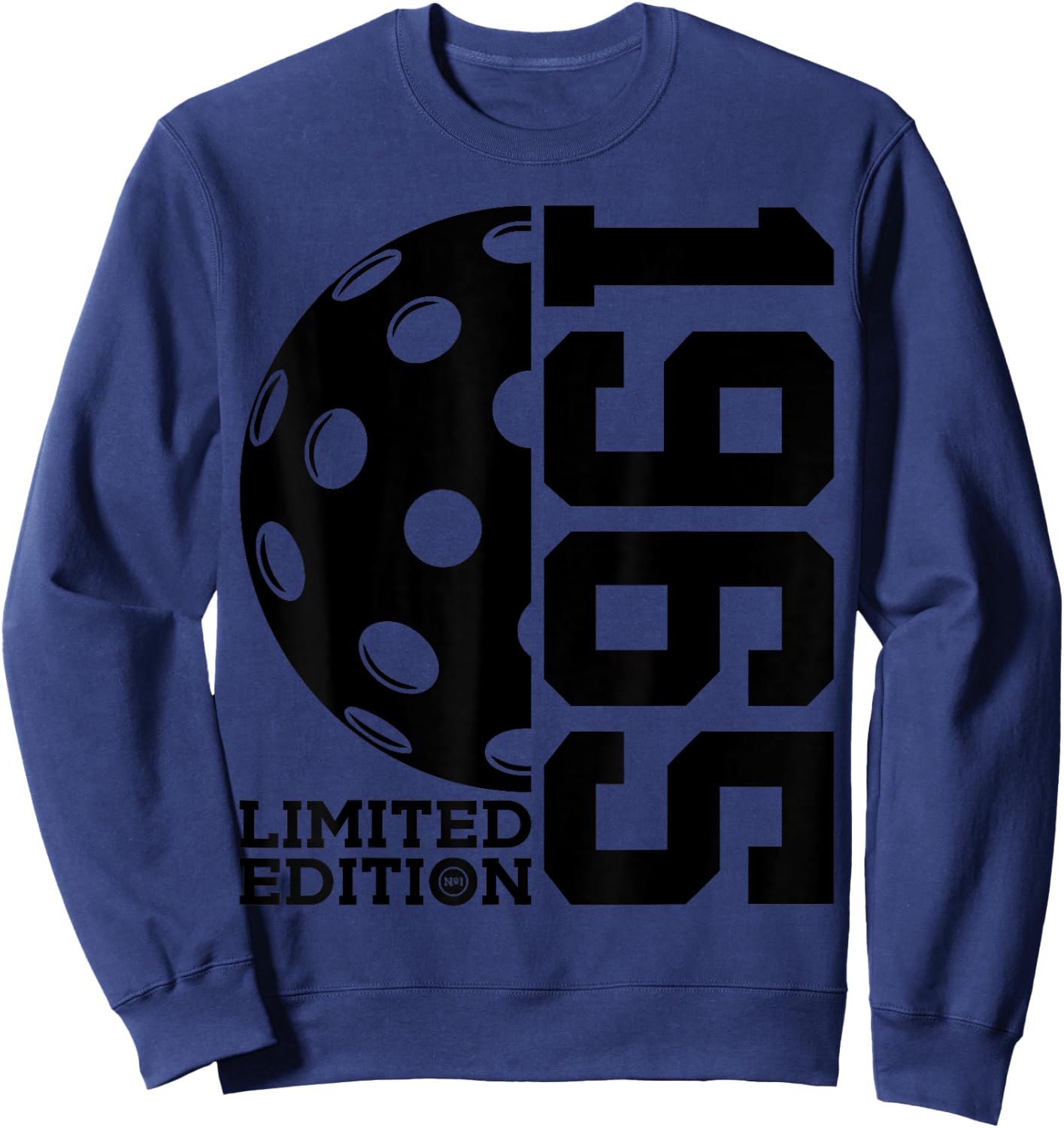 60th BIRTHDAY PICKLEBALL LIMITED EDITION 1965 Sweatshirt - Sweatshirt | Navy