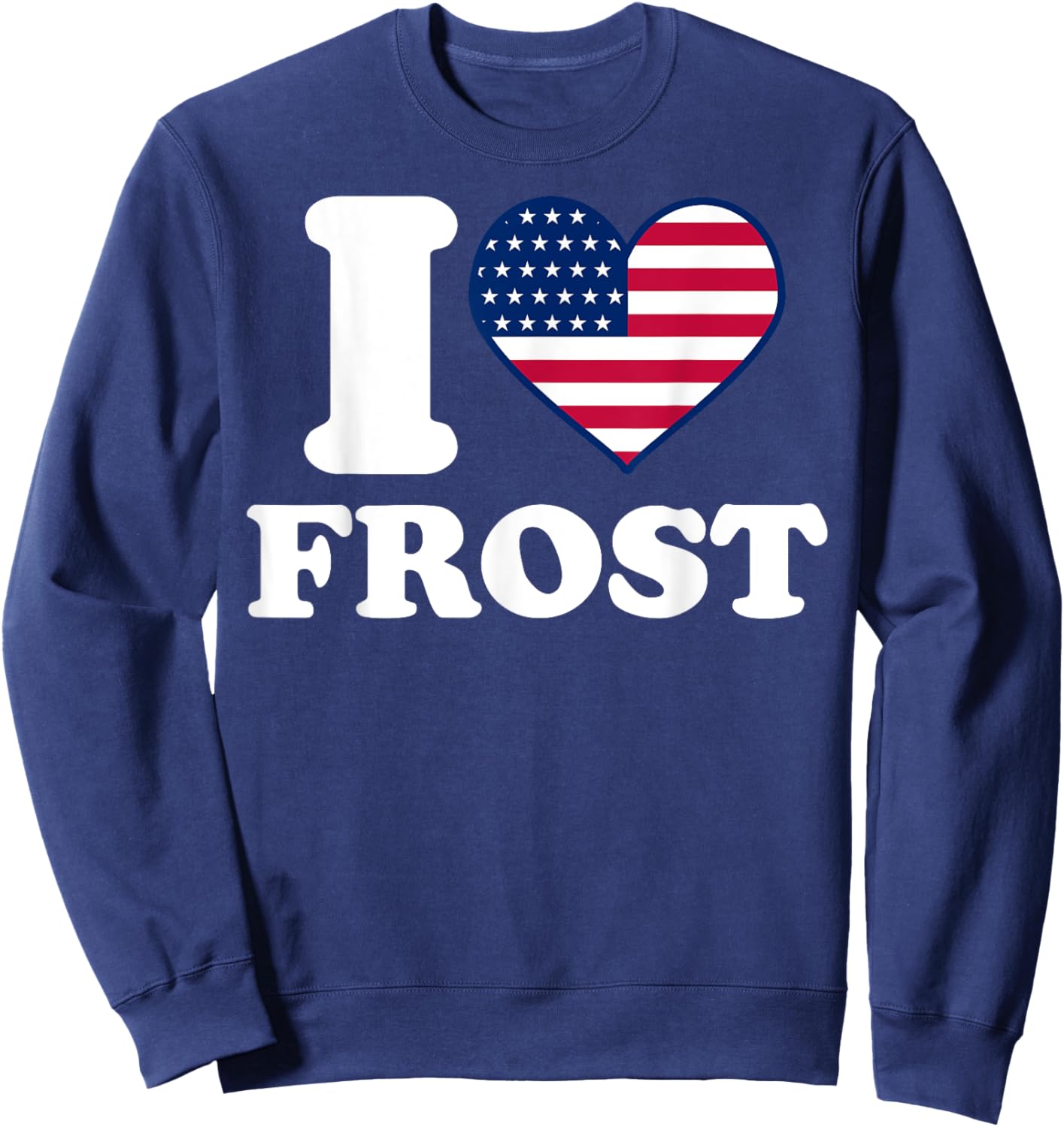 I love Frost I heart Frost Sweatshirt - Sweatshirt | Navy