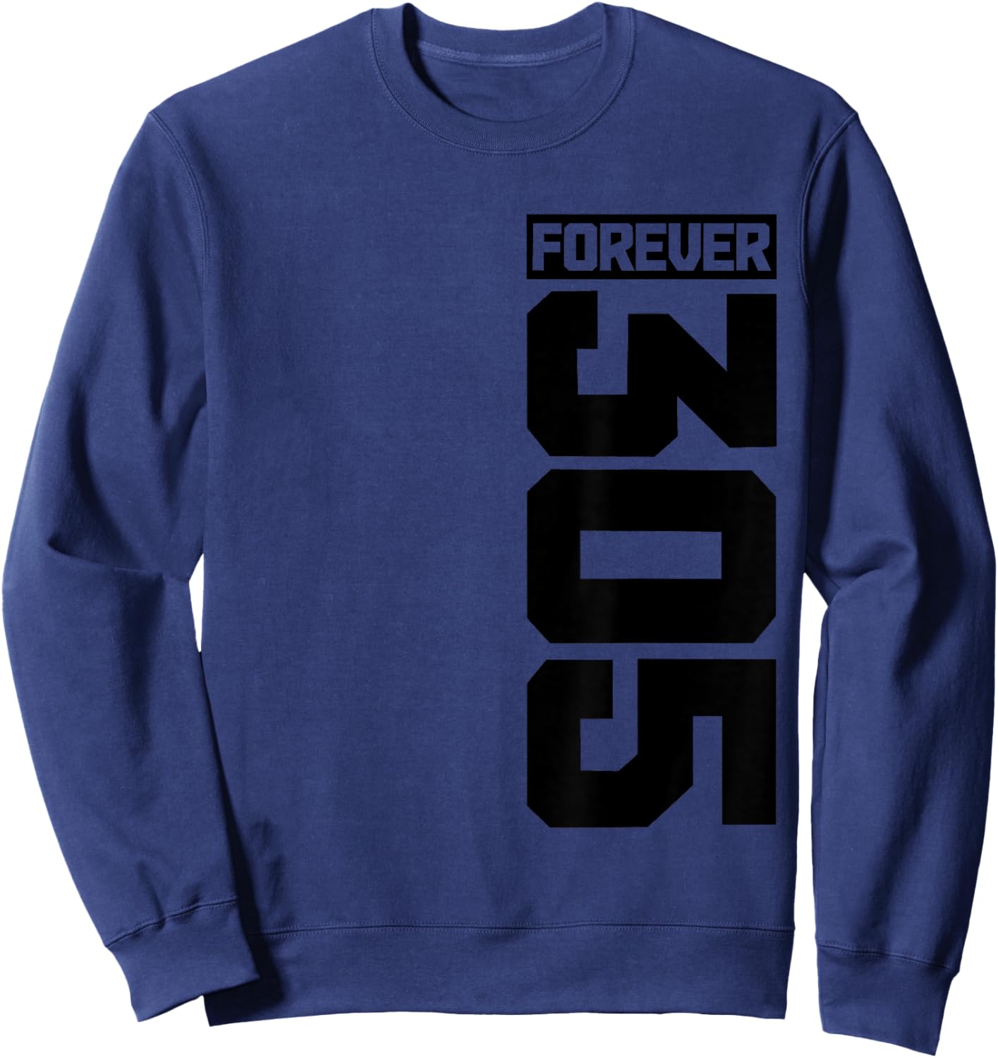 Miami Florida 305 Area Code Forever Vintage FL Sweatshirt - Sweatshirt | Navy