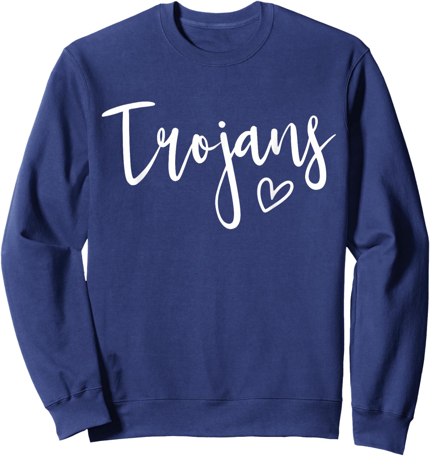 Trojans High School Trojans Sports Team Women's Trojans Sweatshirt - Sweatshirt | Navy