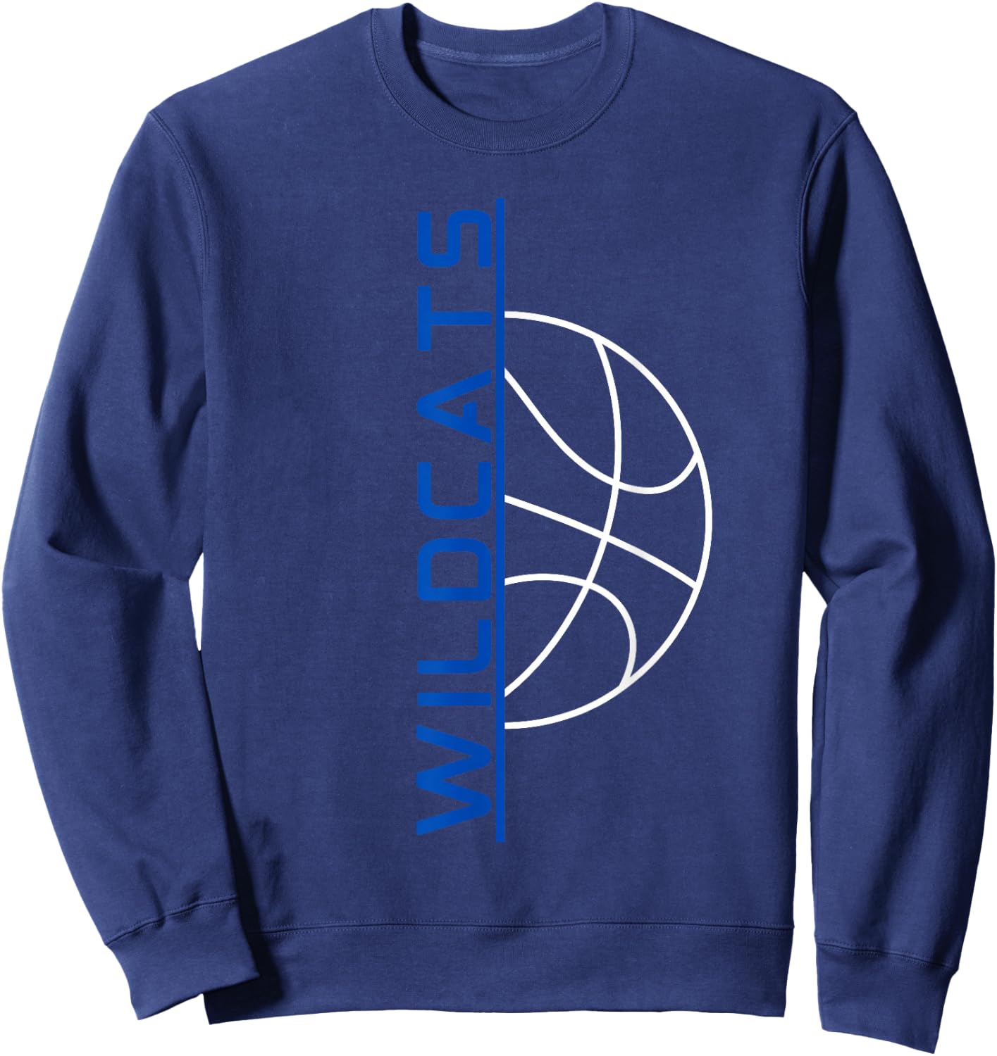 Wildcats Basketball Sweatshirt - Sweatshirt | Navy