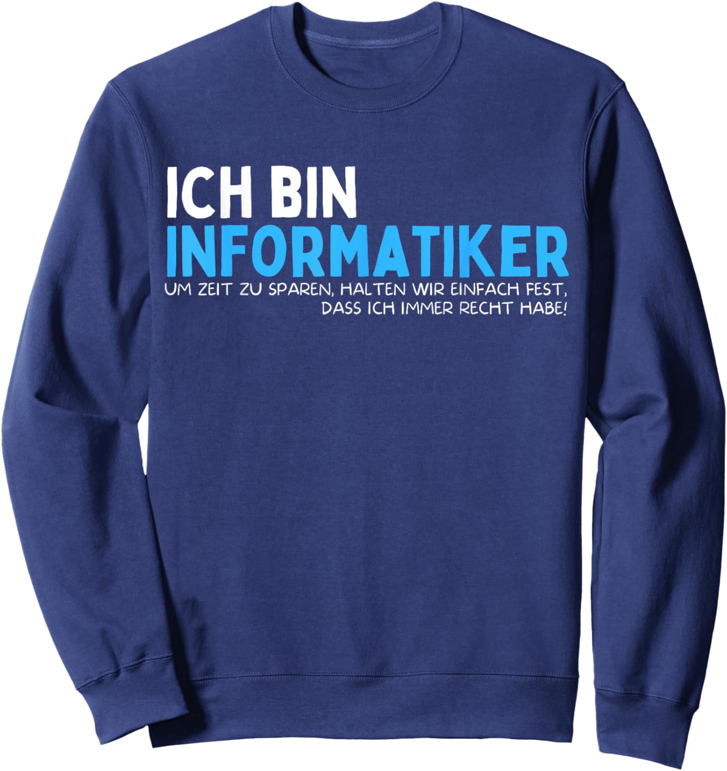 Computer Scientist Computer Science Software IT Computer Programmer Sweatshirt - Sweatshirt | Navy