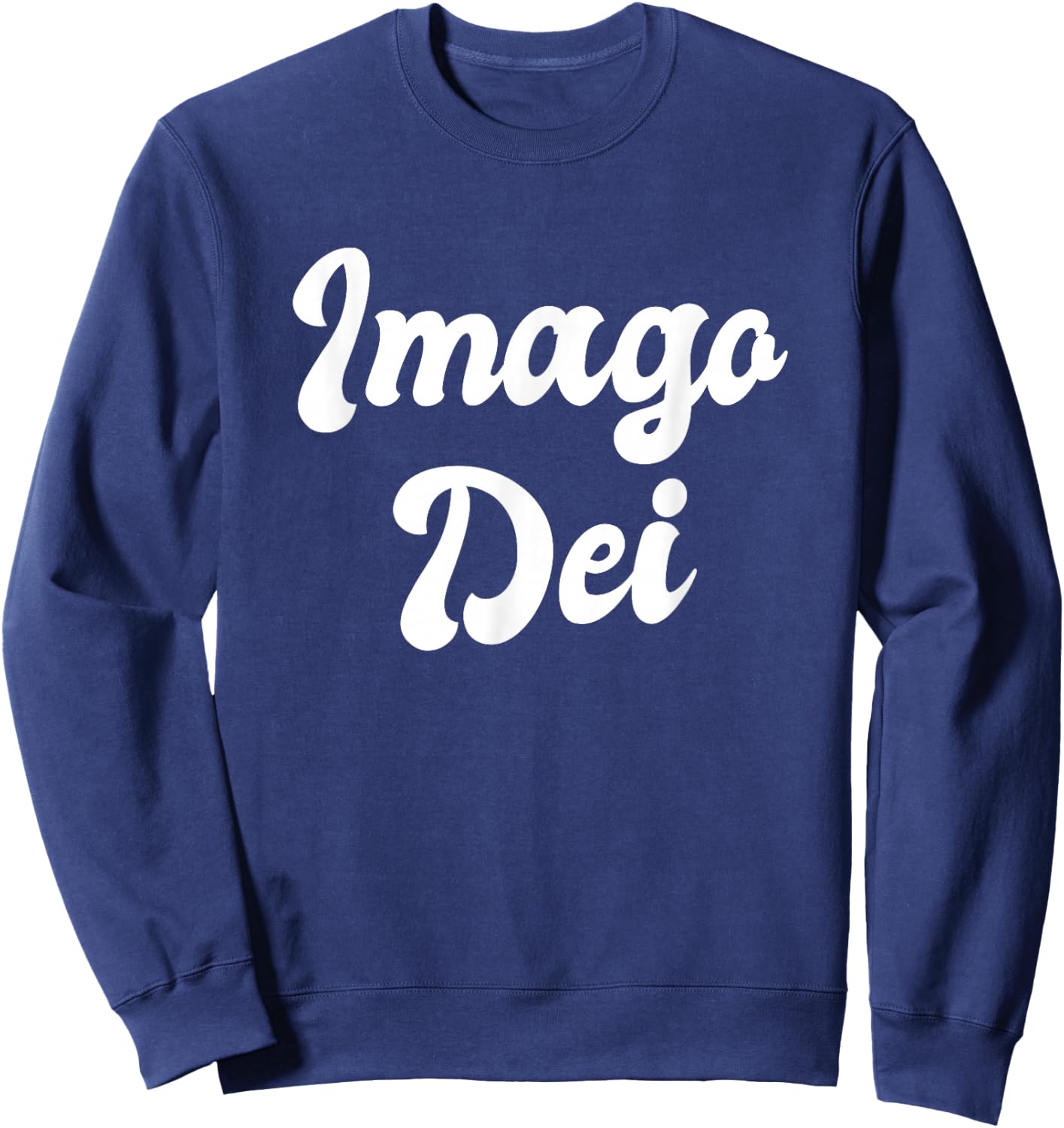 Imago Dei Image Of God Creation Scripture Genesis Theology Sweatshirt - Sweatshirt | Navy