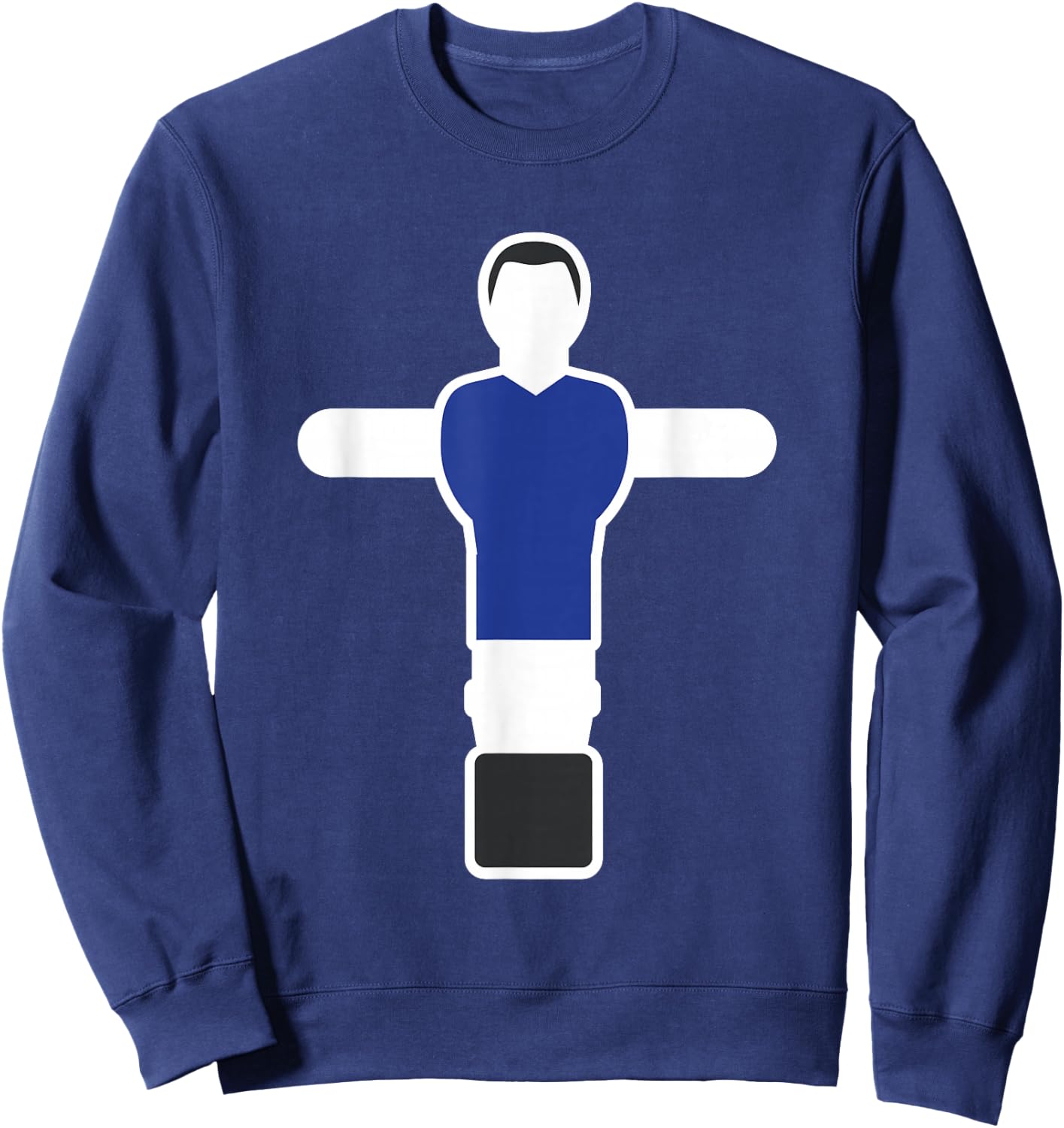 Foosball Player Halloween Costume Table Soccer Football Sweatshirt - Sweatshirt | Navy