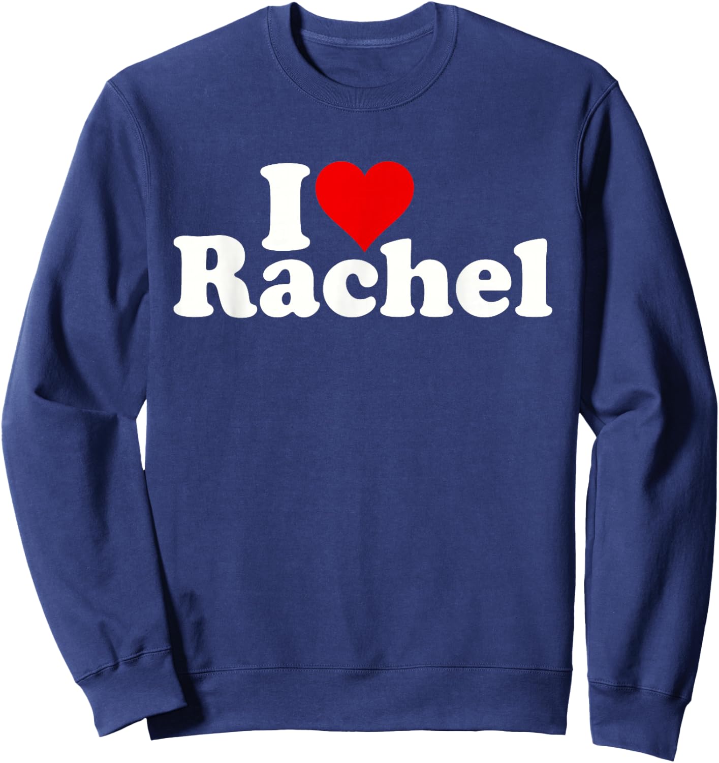 I Love Heart Rachel Sweatshirt - Sweatshirt | Navy