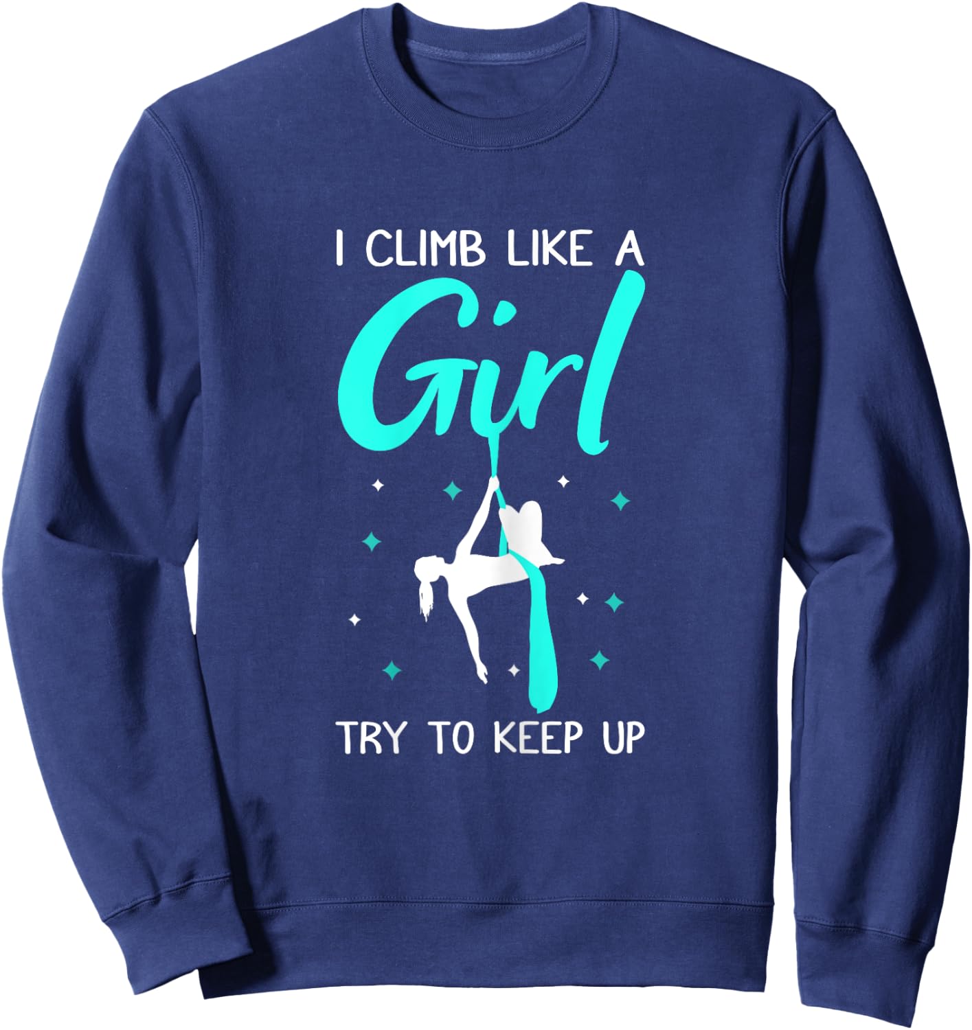 Aerialist Aerial Silk Acrobatics & Aerial Yoga Sweatshirt - Sweatshirt | Navy