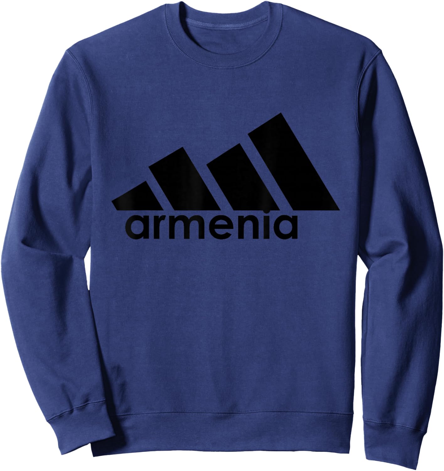 Armenian Pride Stylized Ararat Mountain Armenia Gear Sweatshirt - Sweatshirt | Navy