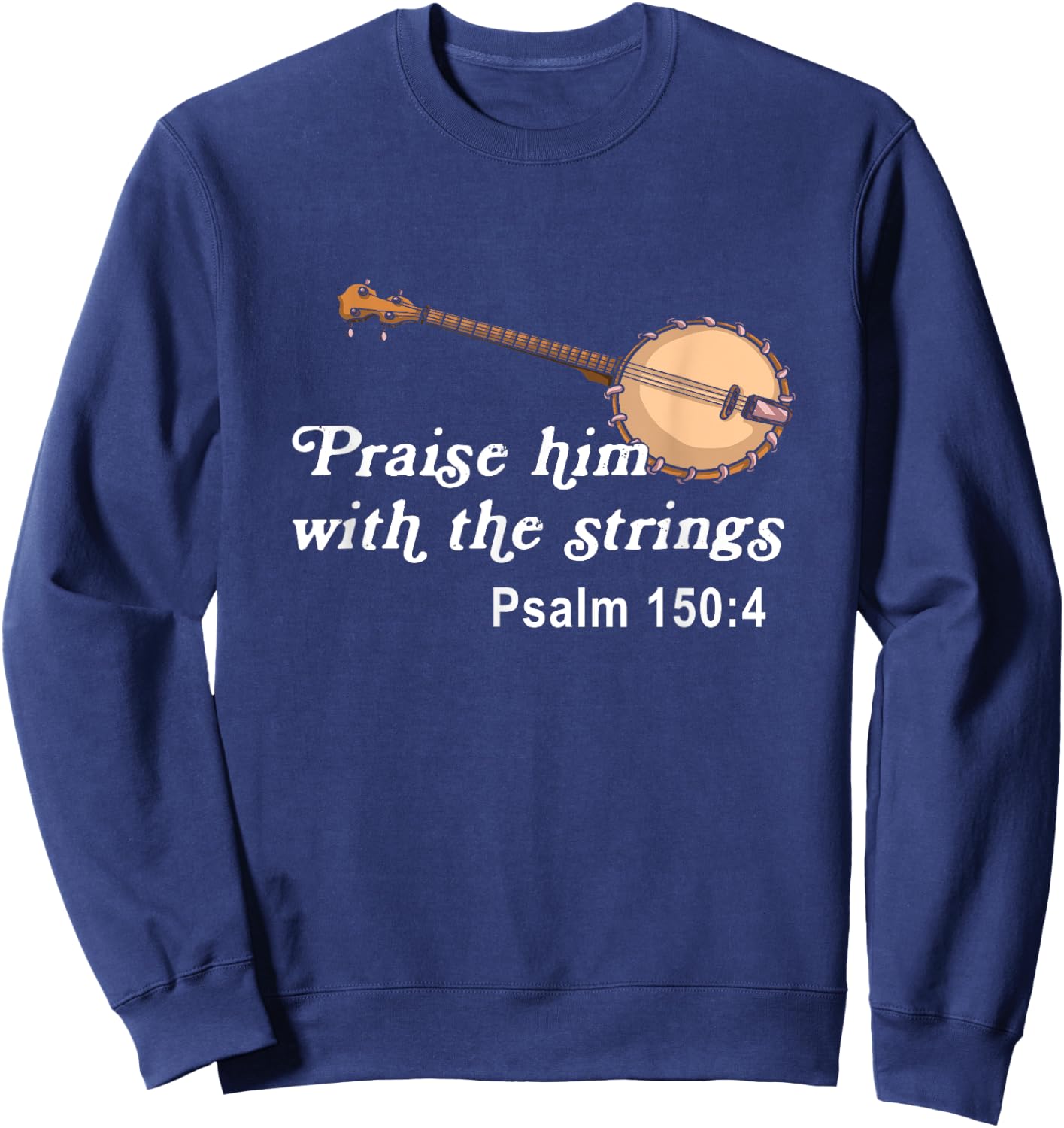 Banjo Bluebird Tennesse Mandolin Bluegrass Sweatshirt - Sweatshirt | Navy