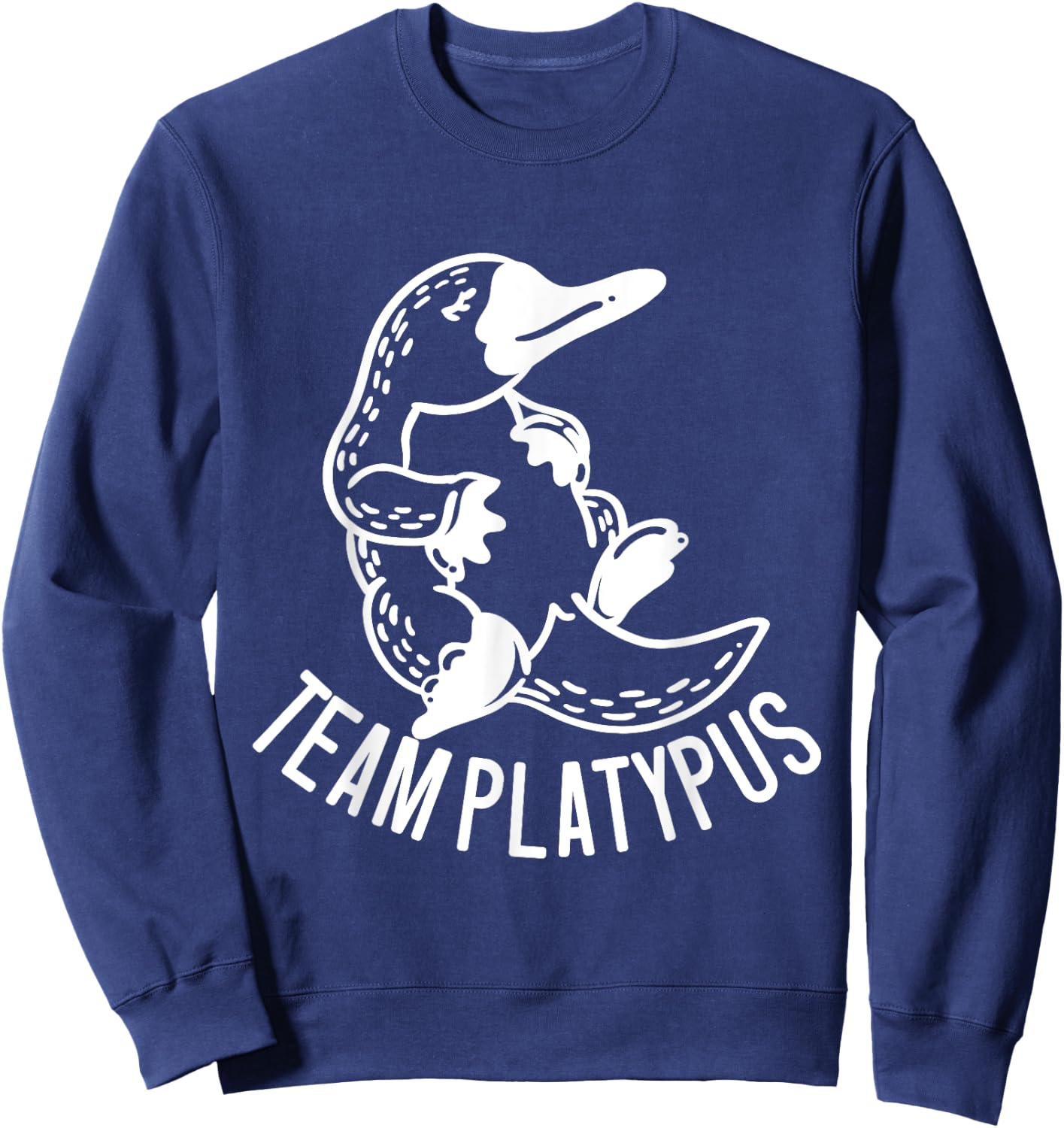 Team Platypus Sweatshirt - Sweatshirt | Navy