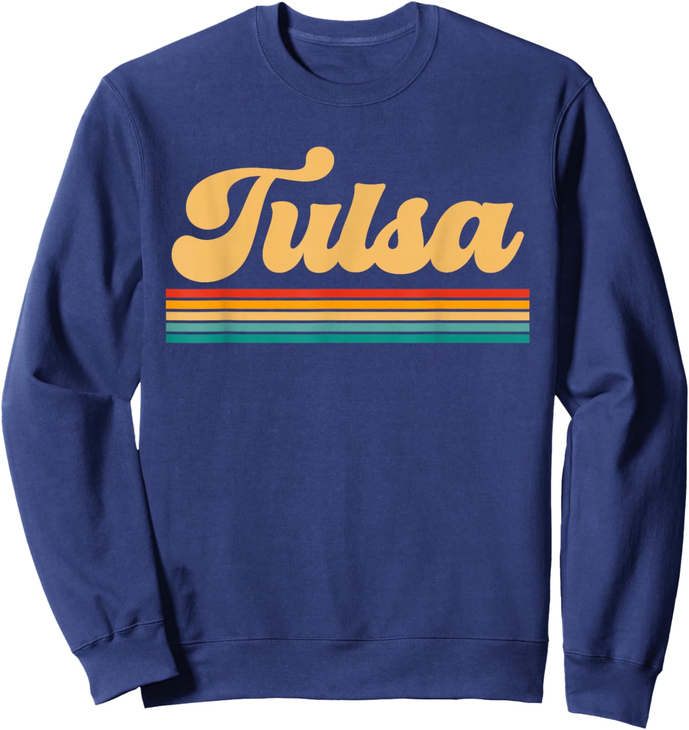 City of Tulsa Oklahoma Sweatshirt - Sweatshirt | Navy