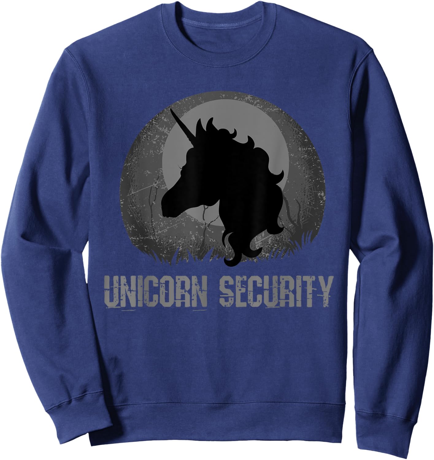 Unicorn Security Shirt Youth Boys Sweatshirt - Sweatshirt | Navy