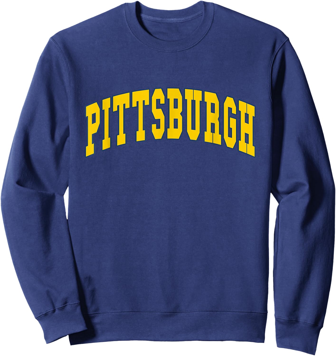 Pittsburgh - Hometown Pride - Throwback Design - Classic Sweatshirt - Sweatshirt | Navy