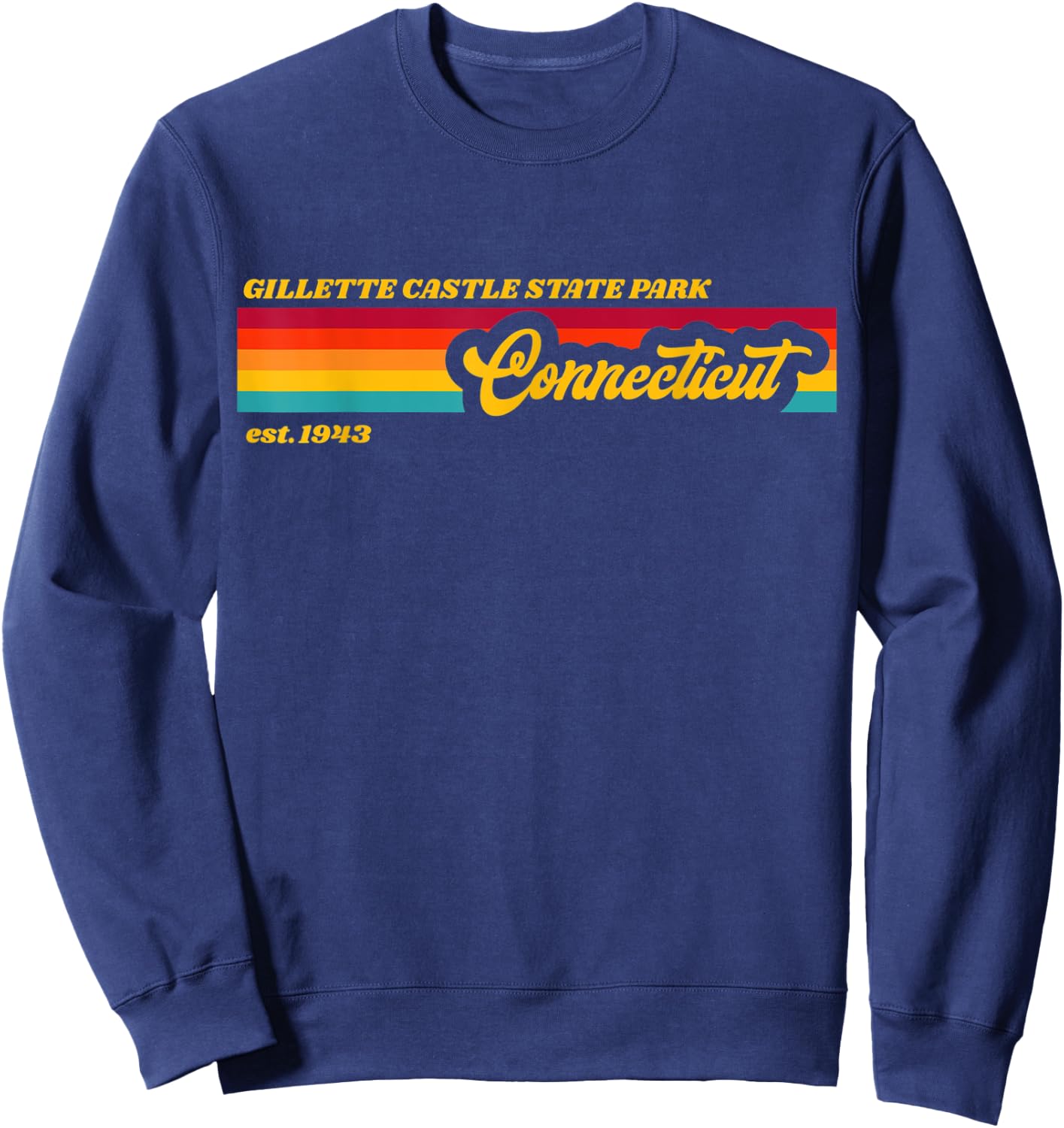 Connecticut Gillette Castle State Park Sweatshirt - Sweatshirt | Navy