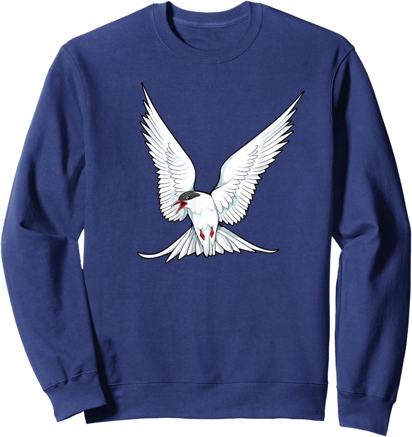 Drawing of a Arctic tern Sweatshirt - Sweatshirt | Navy