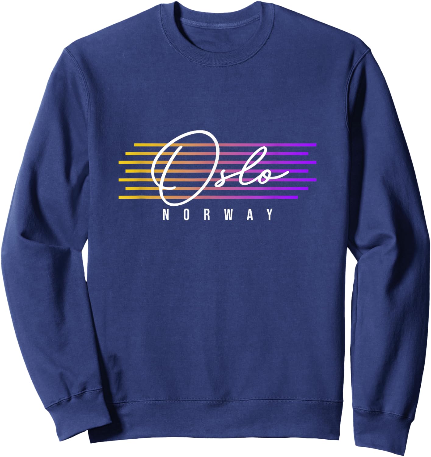 Oslo Norway Souvenir Sweatshirt - Sweatshirt | Navy
