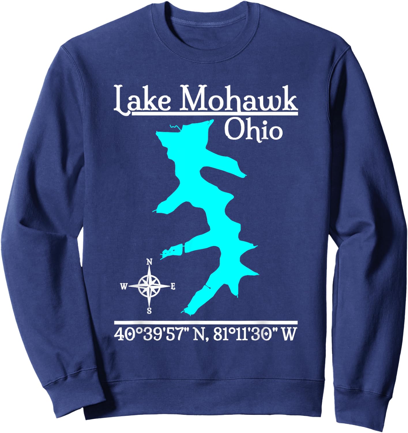 Lake Mohawk - Ohio Sweatshirt - Sweatshirt | Navy