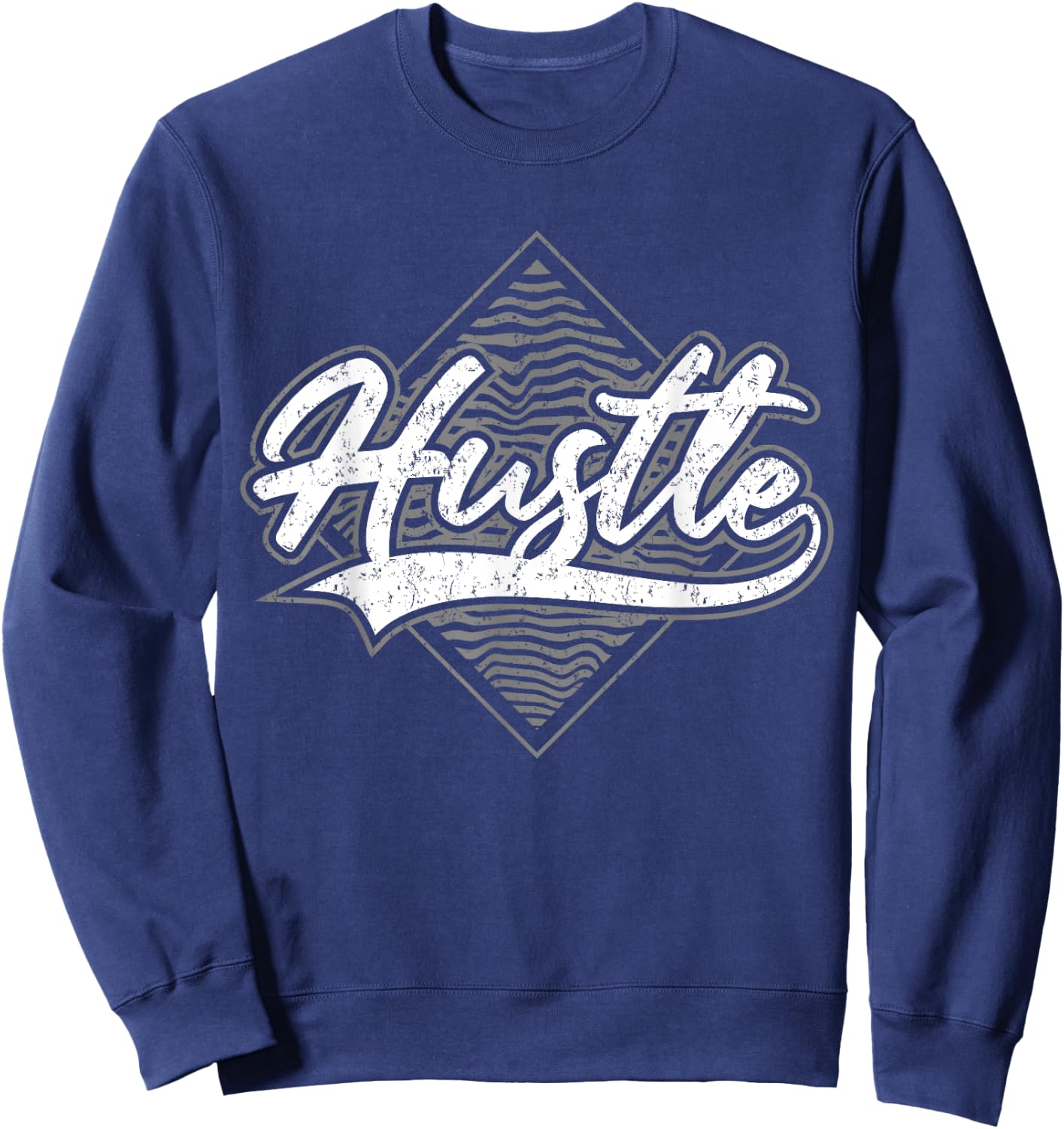 Hustle Sweatshirt - Sweatshirt | Navy