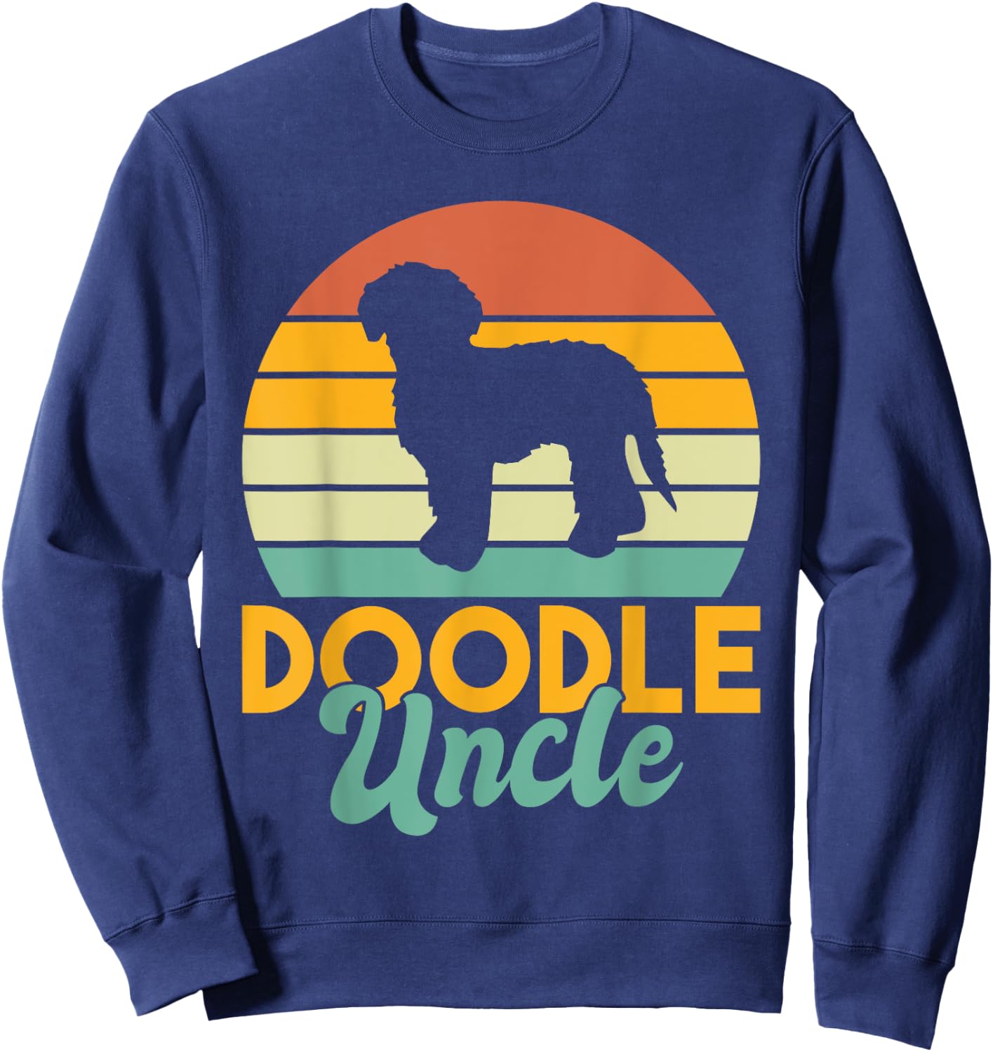 Golden Doodle Uncle Sweatshirt - Sweatshirt | Navy