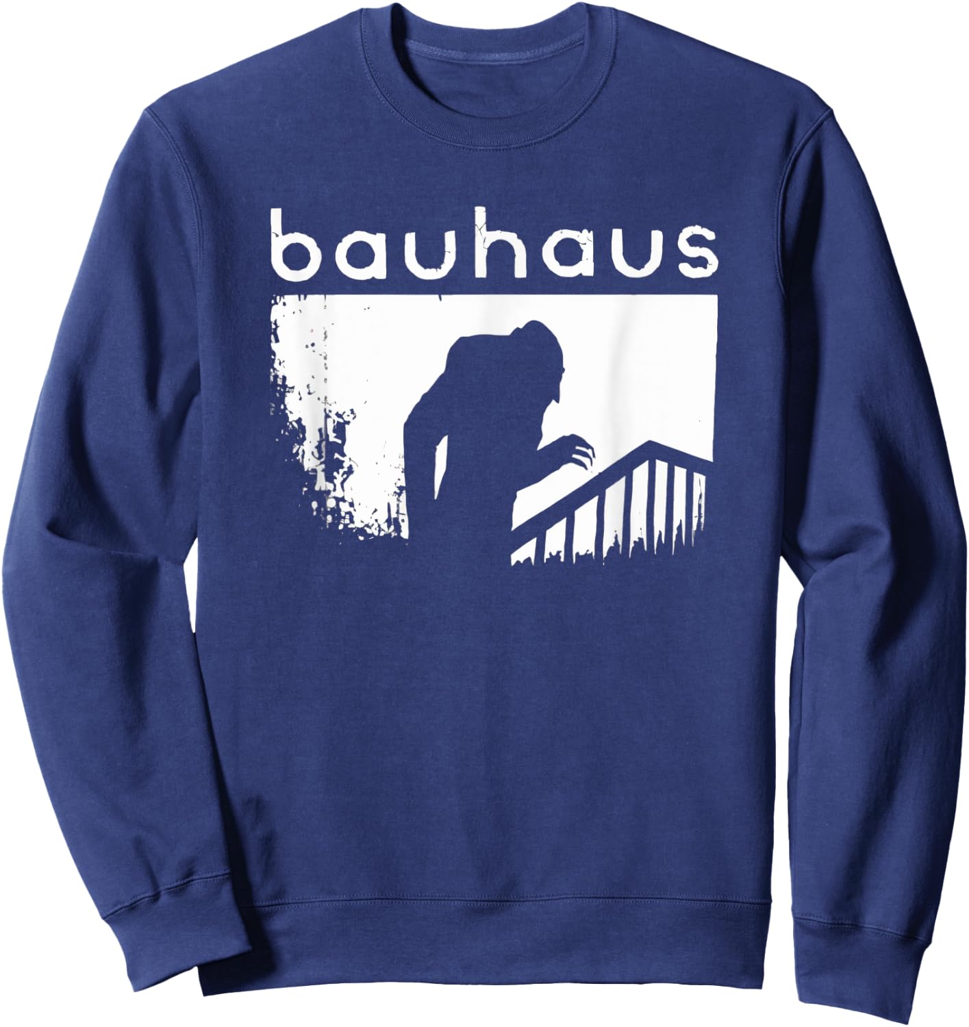 Bau haus Goth Vampire Band Vintage Sweatshirt - Sweatshirt | Navy