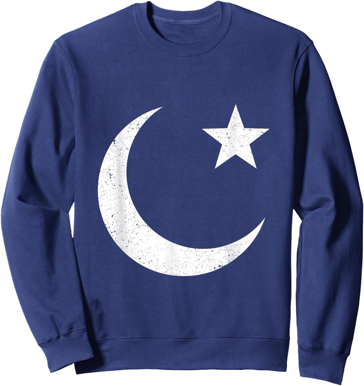 Islam Symbol Cool Islamic Muslim Sign Men Women Sweatshirt - Sweatshirt | Navy