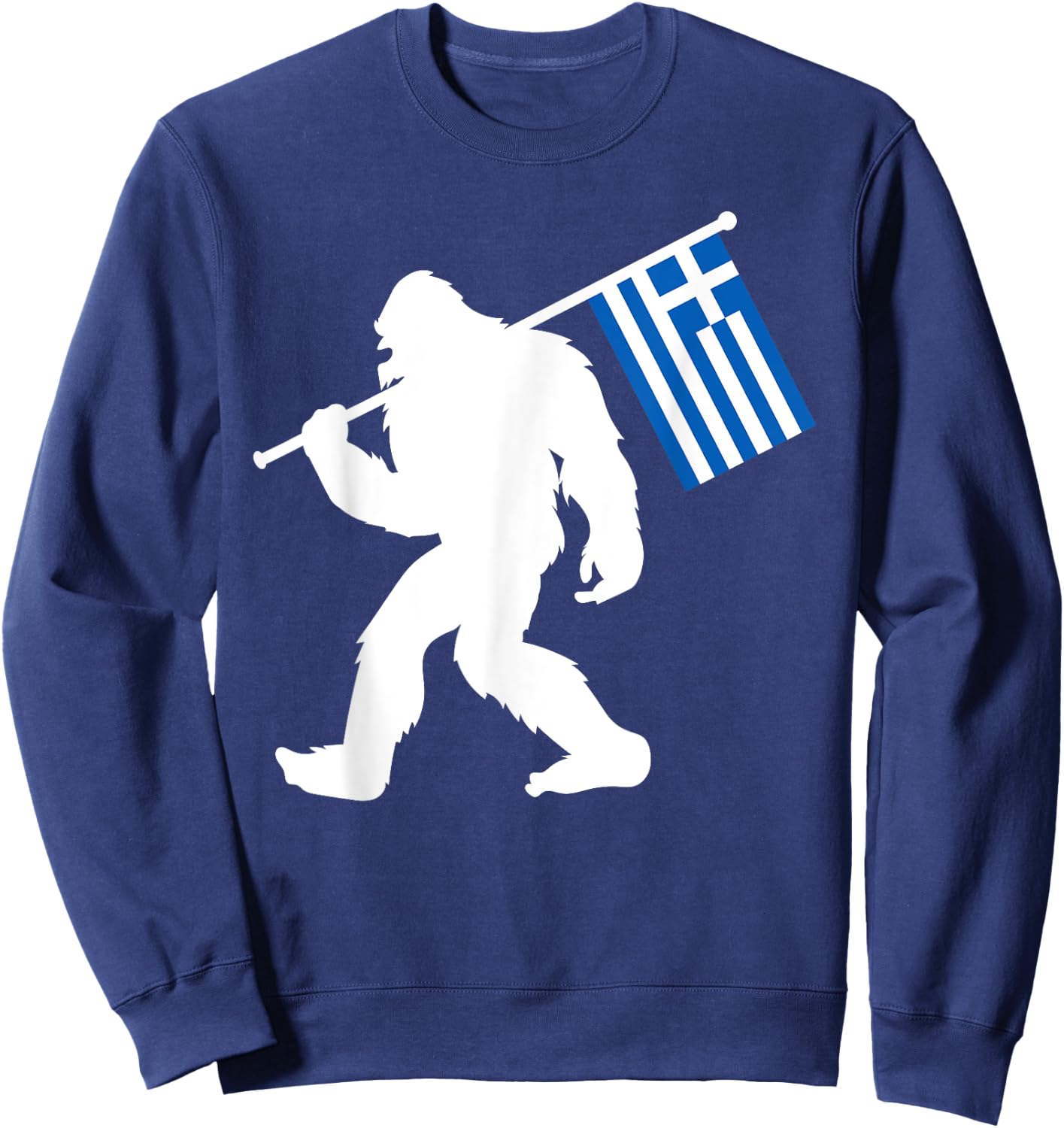 Greece Bigfoot Sweatshirt - Sweatshirt | Navy