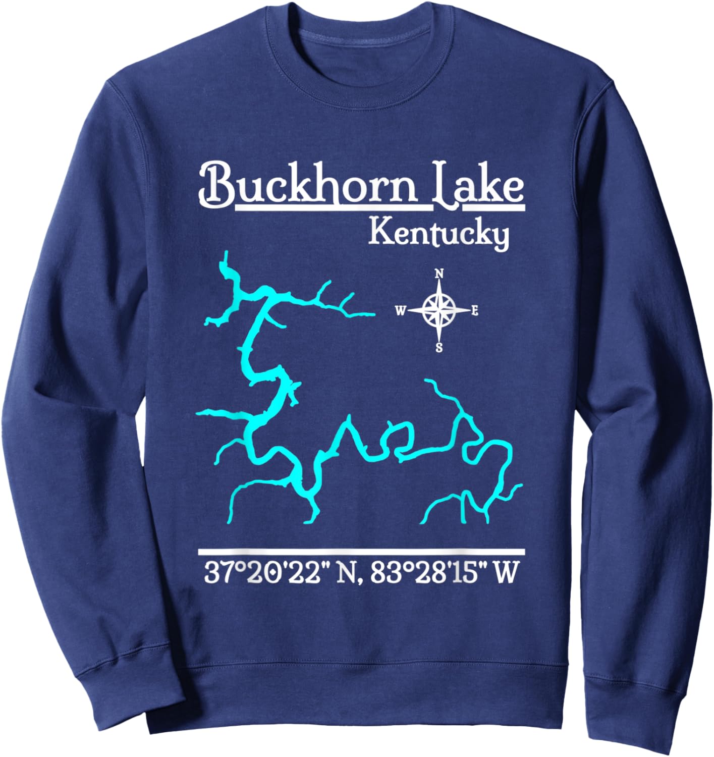 Buckhorn Lake - Kentucky Sweatshirt - Sweatshirt | Navy