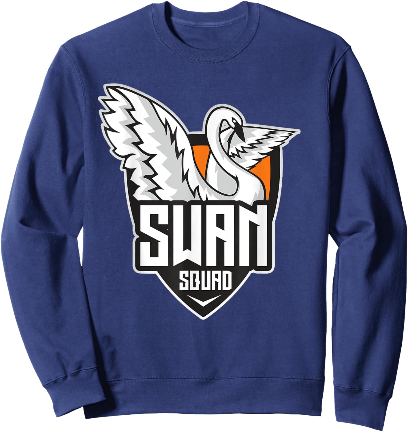 Swan Squad Migratory Birds Swan Sweatshirt - Sweatshirt | Navy