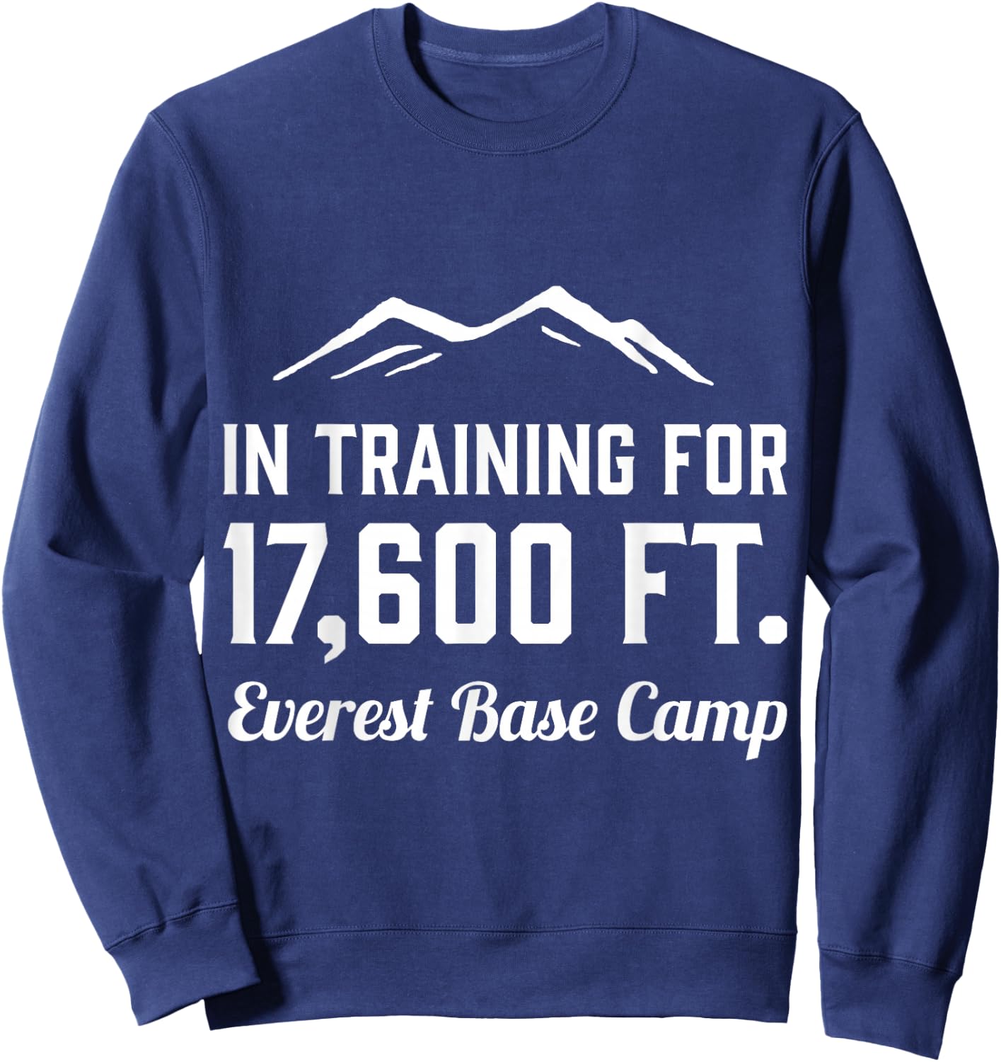 Everest Base Camp Training Sweatshirt - Sweatshirt | Navy