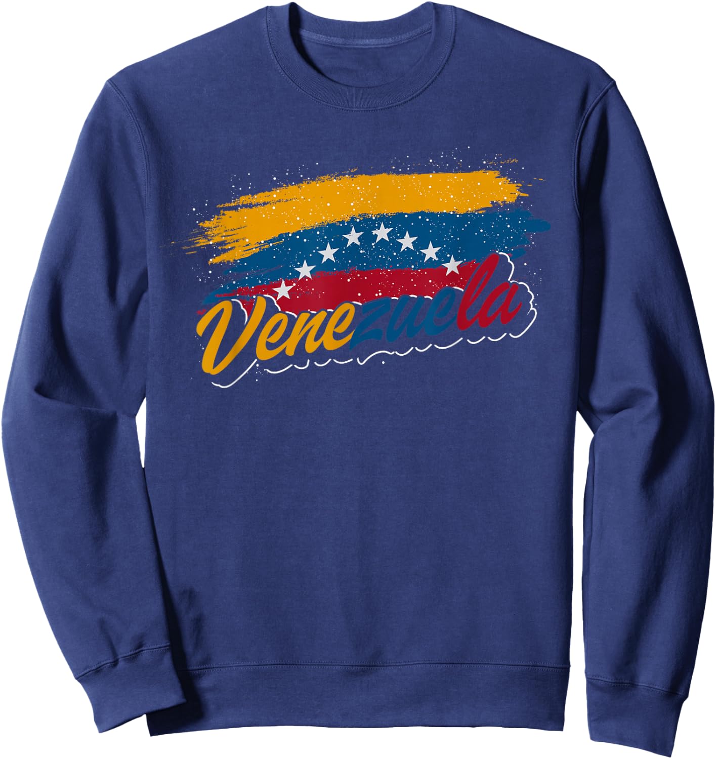 Venezuela Flag Latin America Proud Venezuelan Gift Venezuela Sweatshirt - Sweatshirt | Navy