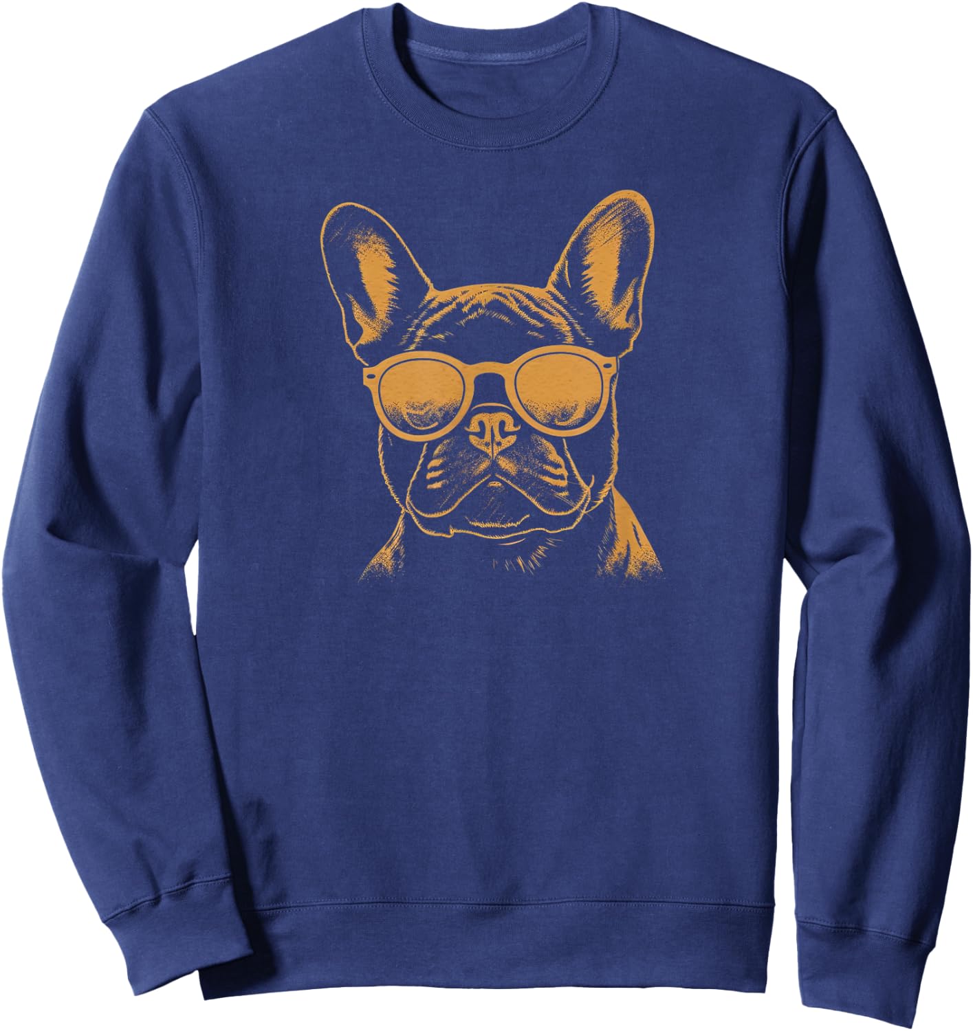 Funny French Bulldog Frenchie cool Graffiti Urban art street Women Girls Kids Sweatshirt - Sweatshirt | Navy